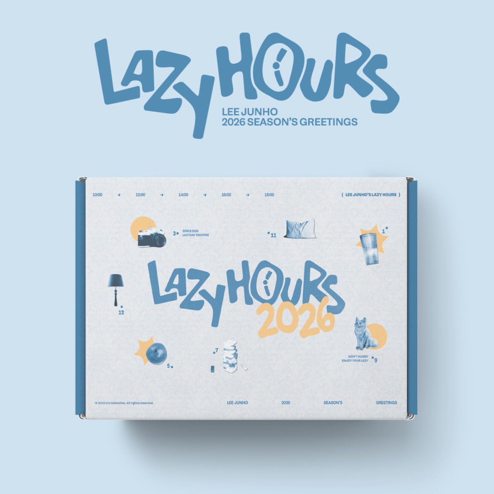 2PM LEE JUNHO - 2026 SEASON`S GREETINGS [LAZY HOURS] + Random Photocard (SW)