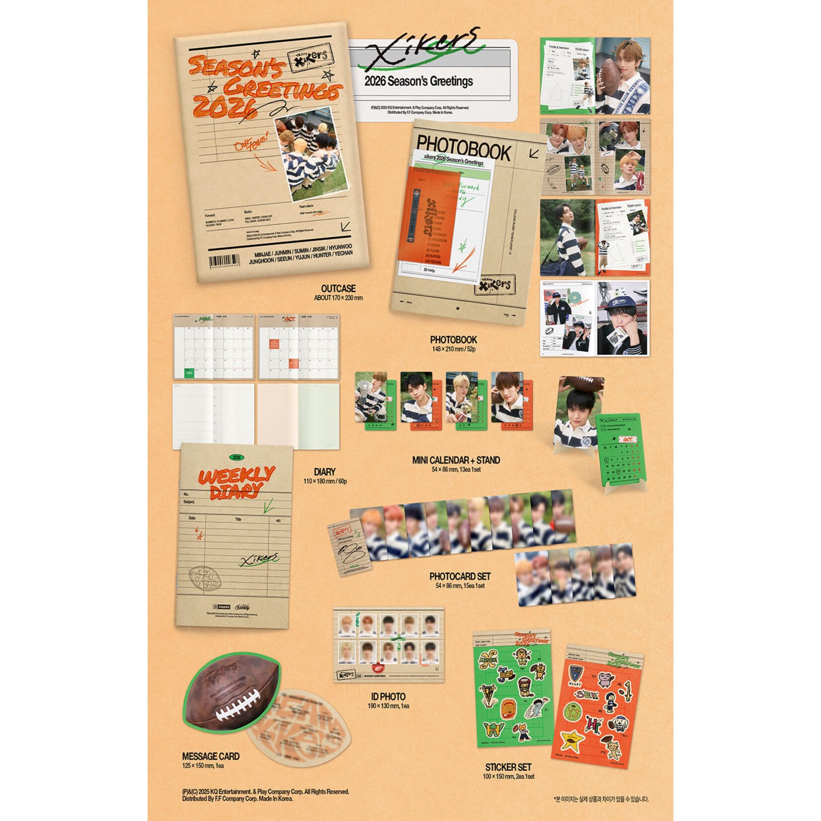 Xikers xikers - 2026 SEASON'S GREETINGS