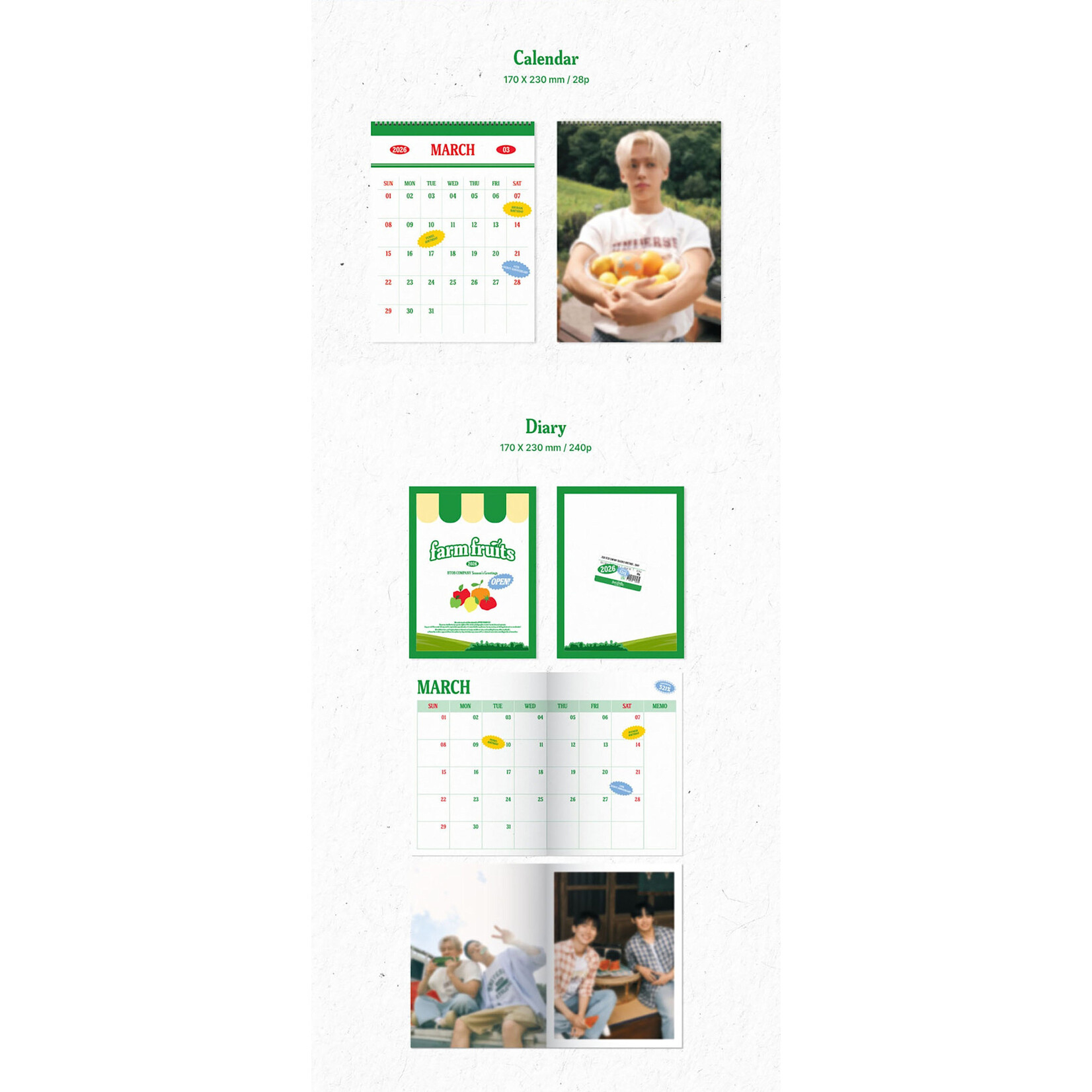 BtoB BTOB - 2026 BTOB COMPANY SEASON’S GREETINGS [farm fruits]