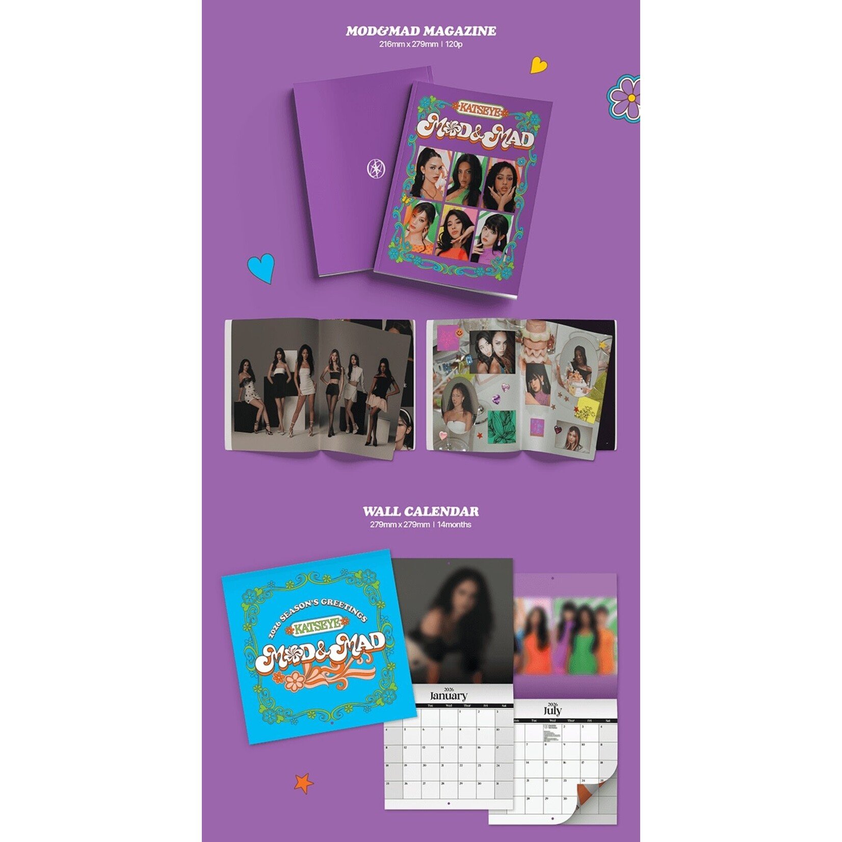 Katseye KATSEYE - 2026 SEASON'S GREETINGS + Weverse Gift (WS)