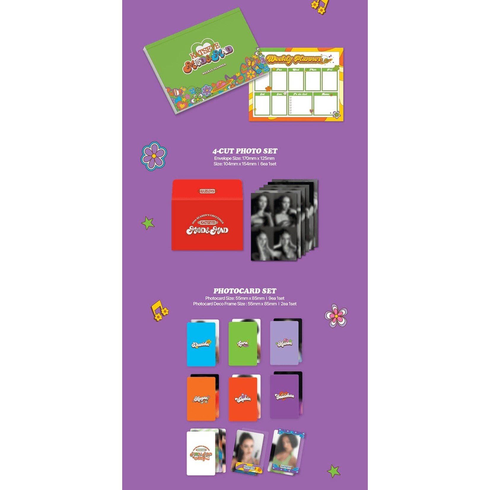 Katseye KATSEYE - 2026 SEASON'S GREETINGS + Weverse Gift (WS)