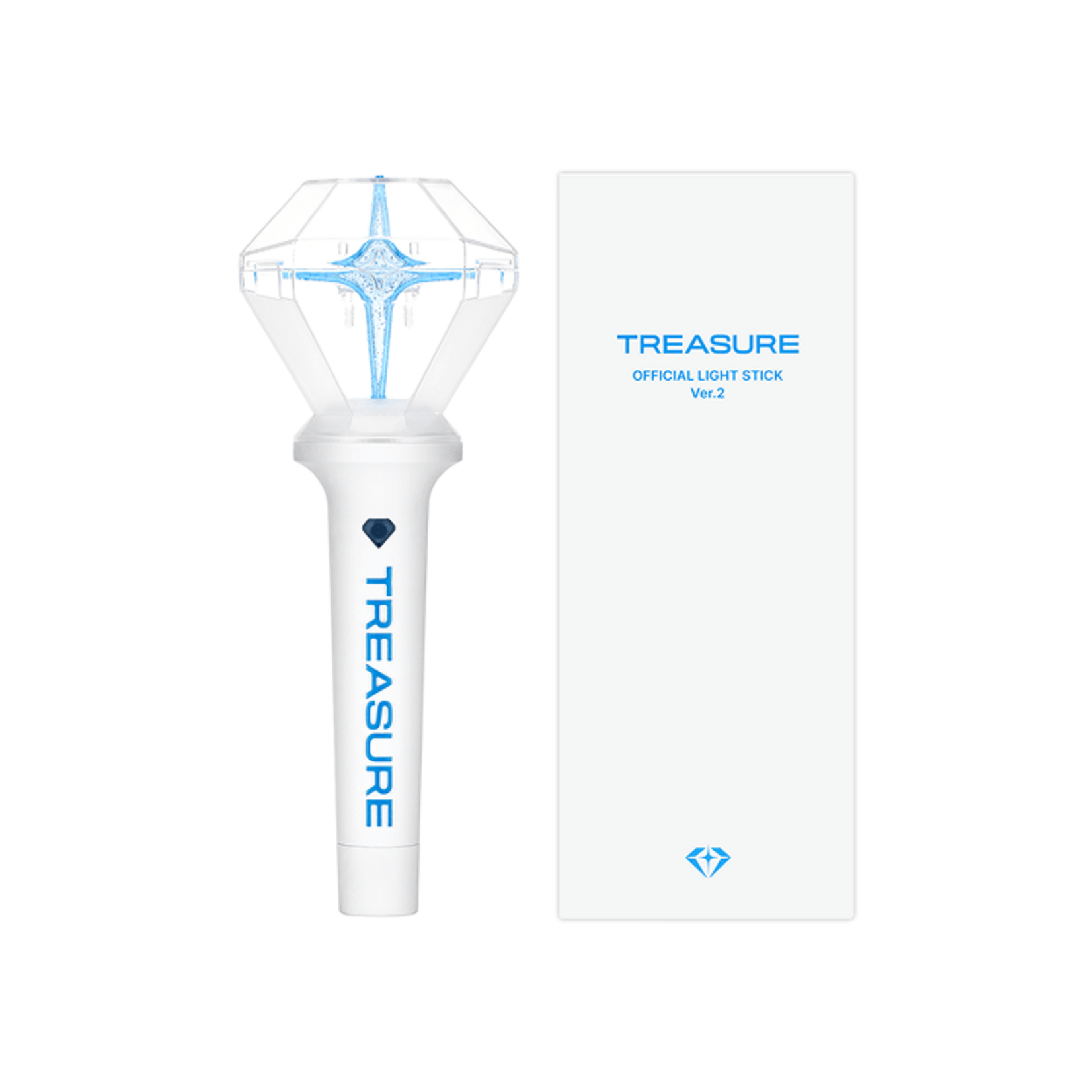Treasure TREASURE - OFFICIAL LIGHT STICK Ver.2 + Random Photocard (WS)