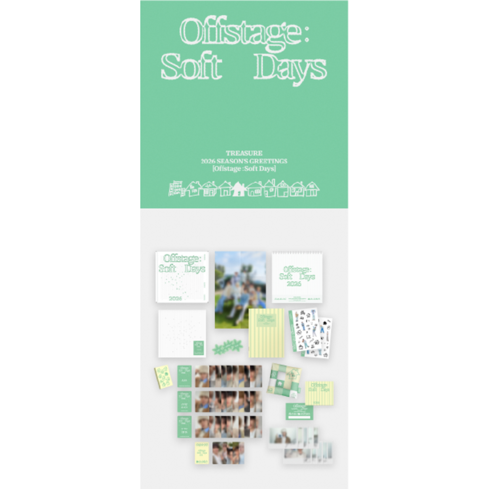 Treasure TREASURE - 2026 SEASON'S GREETINGS [Offstage : Soft Days] Full Package