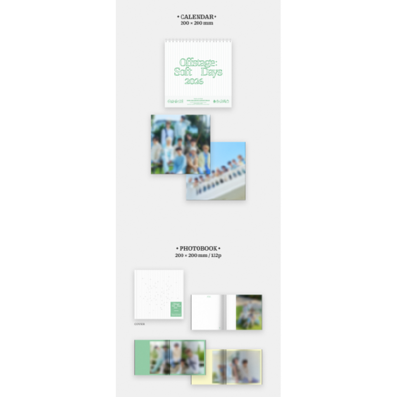 Treasure TREASURE - 2026 SEASON'S GREETINGS [Offstage : Soft Days] Full Package + Weverse Gift (WS)