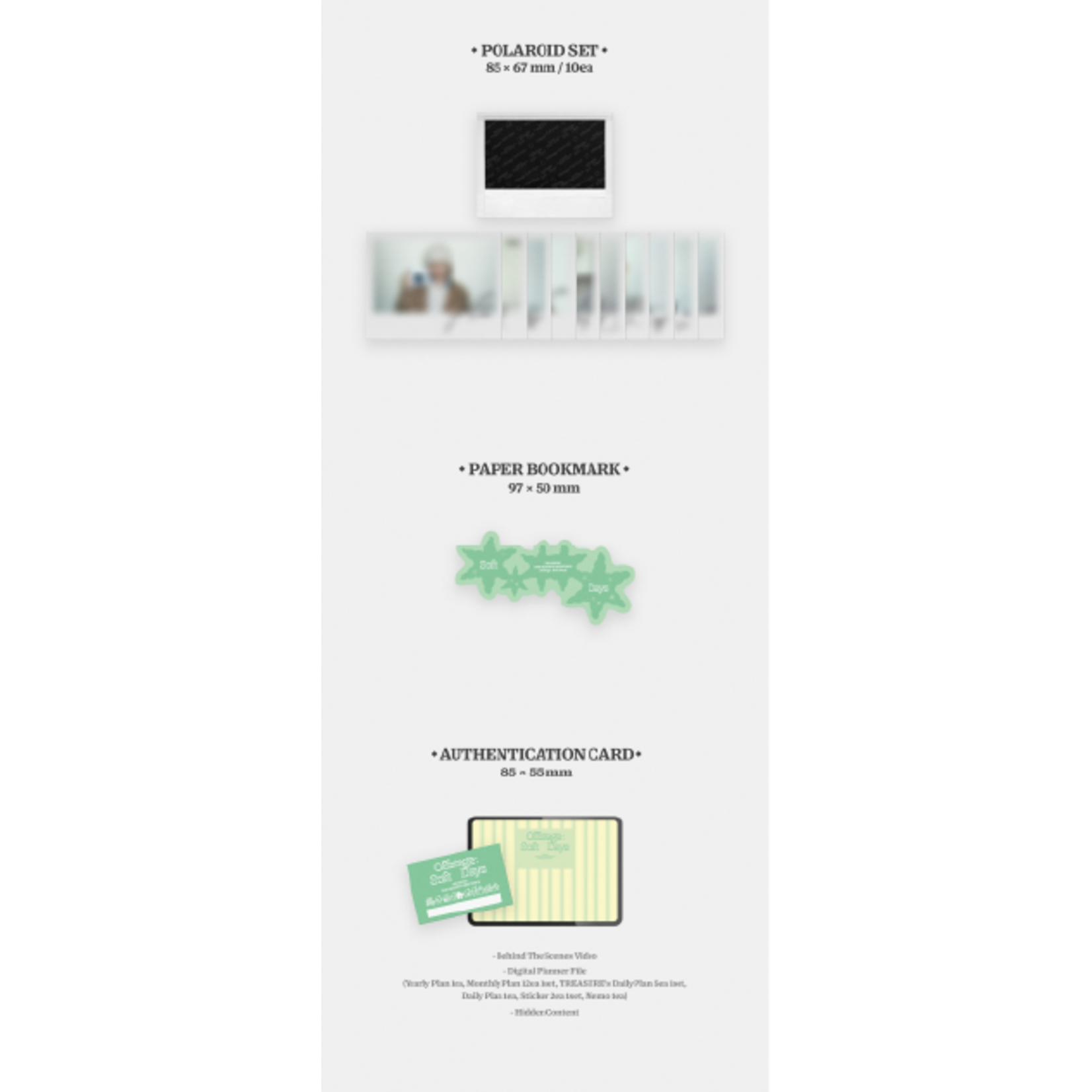 Treasure TREASURE - 2026 SEASON'S GREETINGS [Offstage : Soft Days] Full Package + Weverse Gift (WS)