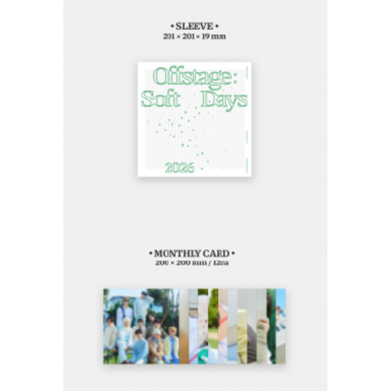 Treasure TREASURE - 2026 SEASON'S GREETINGS [Offstage : Soft Days] Light Package + Weverse Gift (WS)