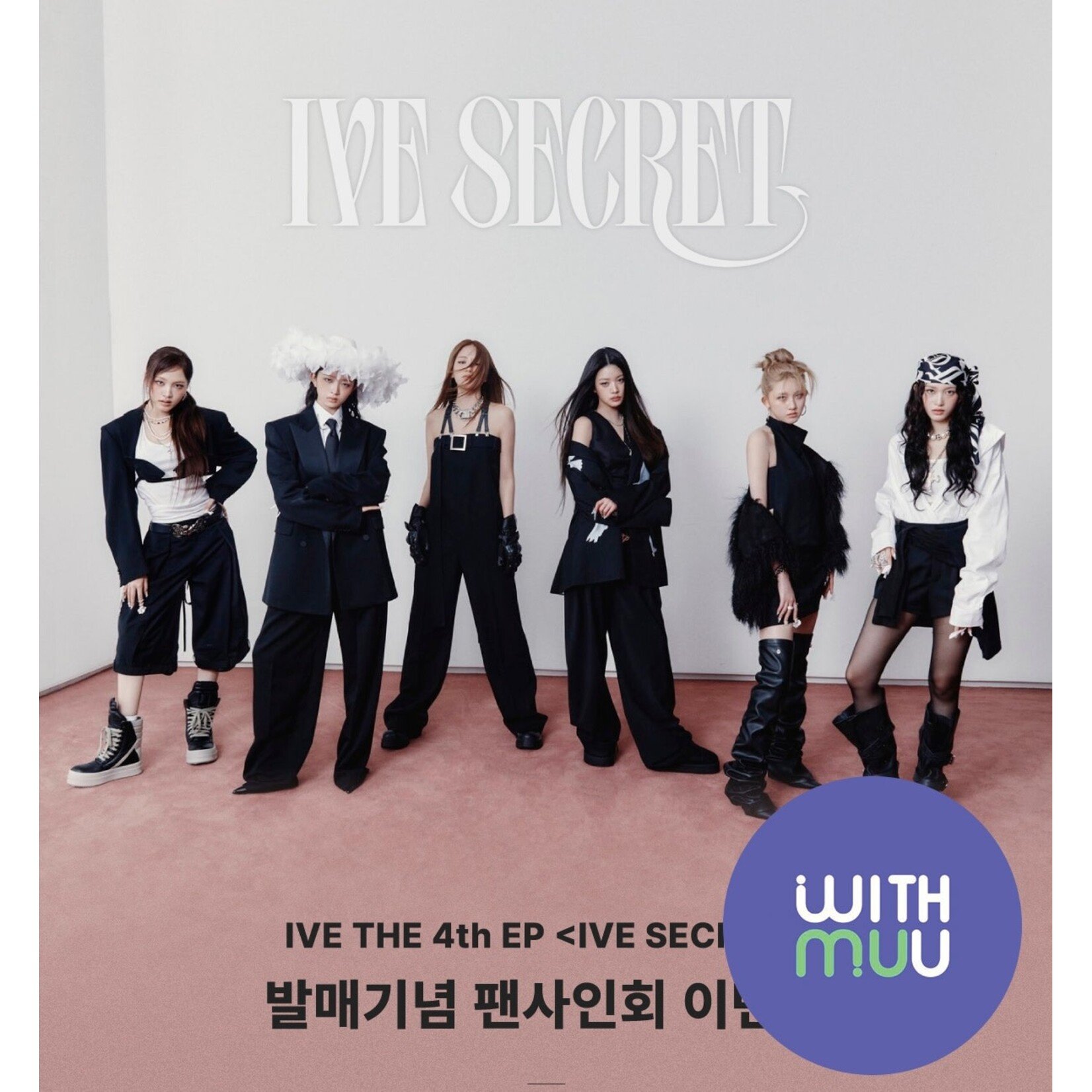 Ive IVE - THE 4TH EP [IVE SECRET] (Photobook ver.) + Fansign Event Photocard (WM)