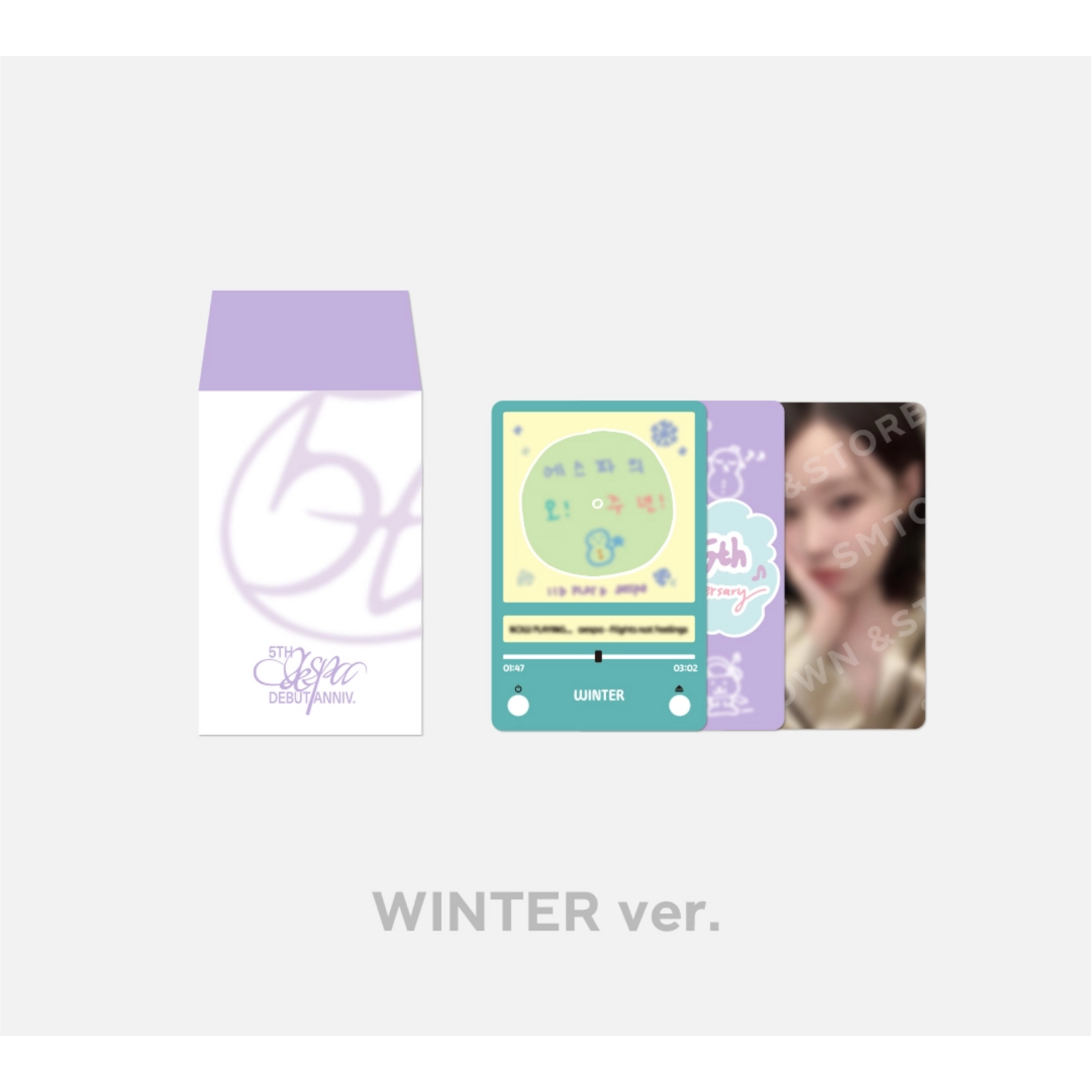 Aespa aespa - 5TH ANNIVERSARY LUCKY CARD SET