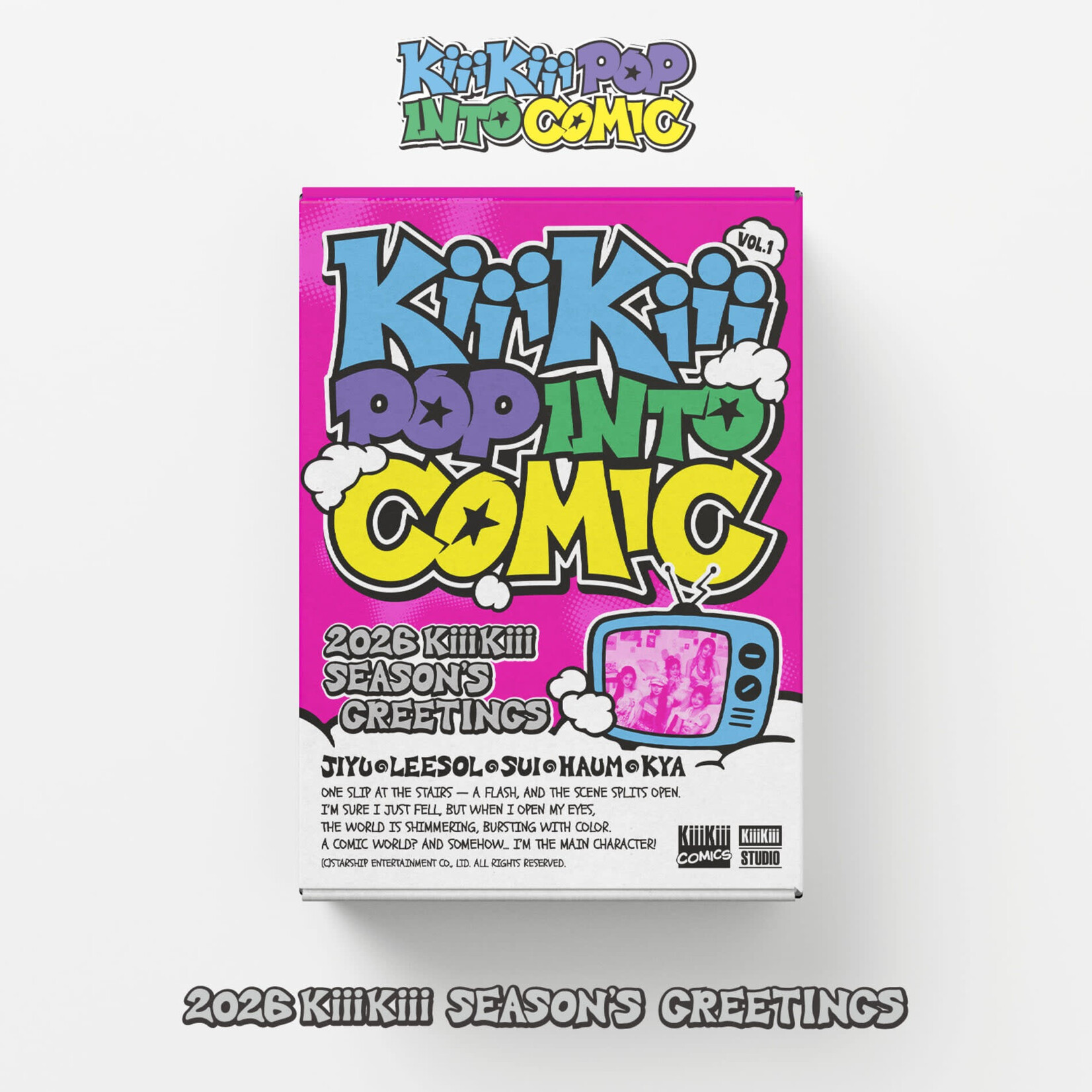 KiiiKiii KiiiKiii - 2026 SEASON’S GREETINGS [KiiiKiii POP INTO COMIC]