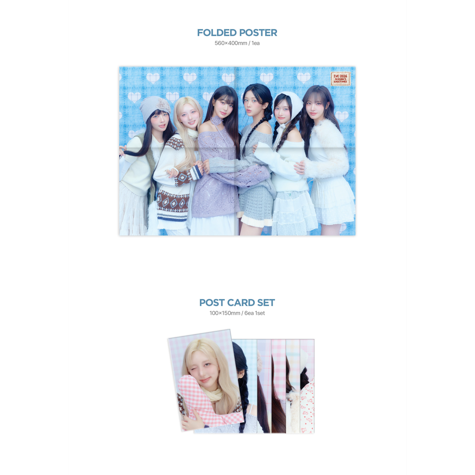 Ive IVE - 2026 SEASON’S GREETINGS [ATELIER IVE] + 1 Random Photocard (WM)