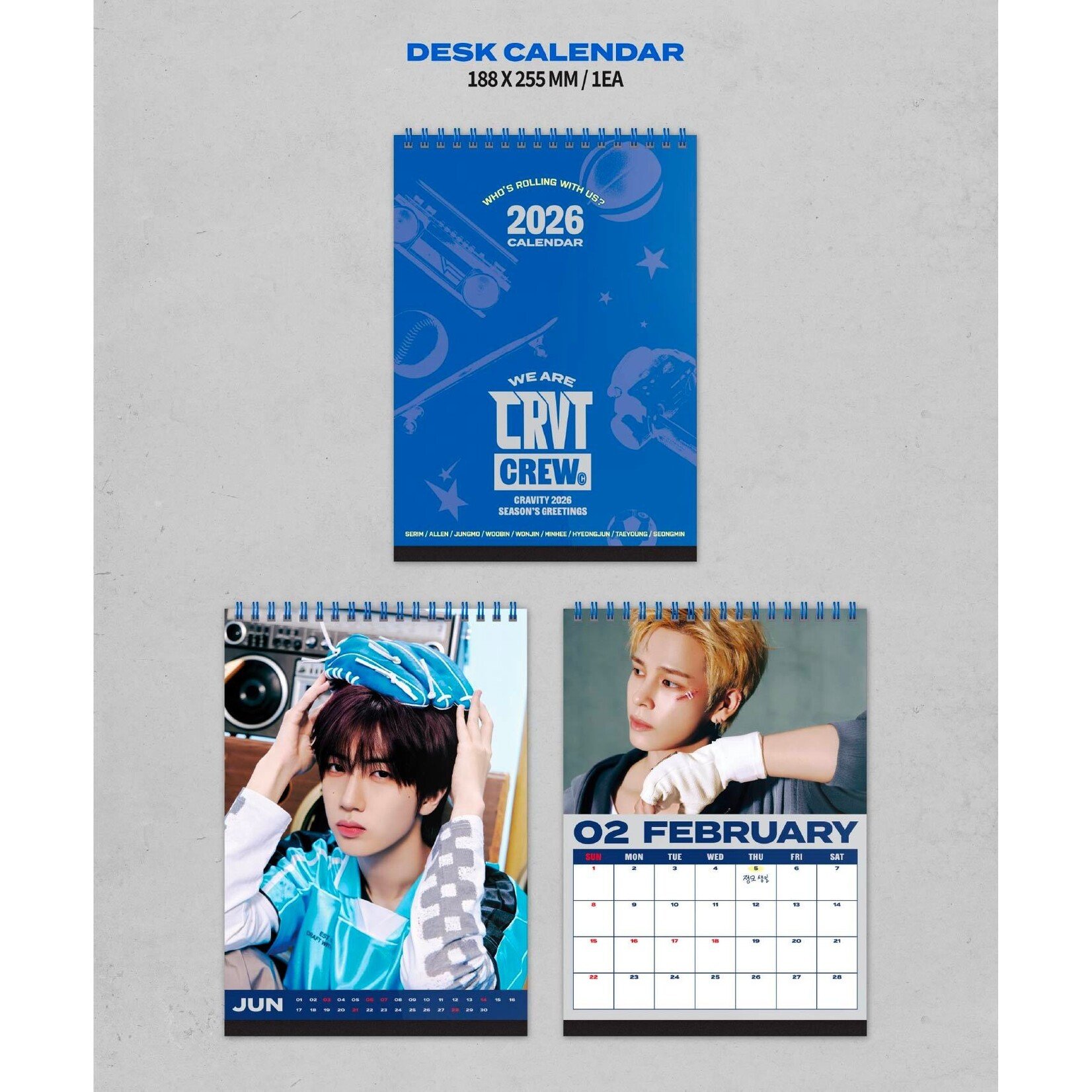 Cravity CRAVITY - 2026 SEASON'S GREETINGS [WE ARE CRAVITY CREW] + Random Photocard (SW)