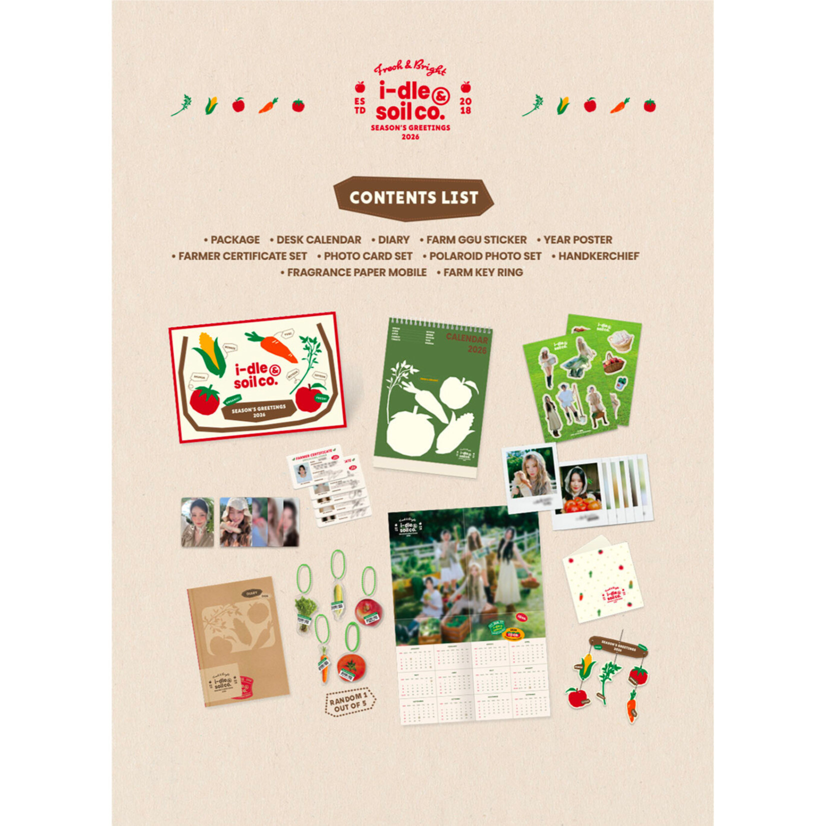 i-dle* i-dle - 2026 SEASON'S GREETING [i-dle & Soil Co.]