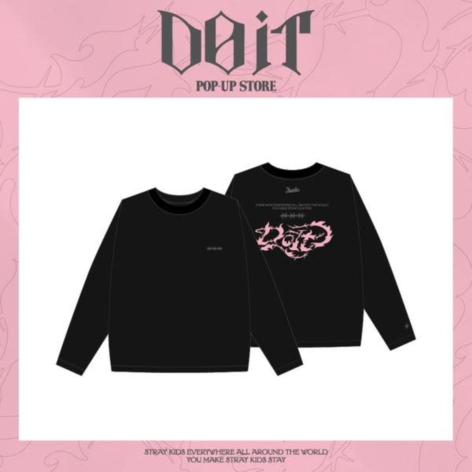 Stray Kids Stray Kids - [DO IT] POP-UP STORE LONG SLEEVE