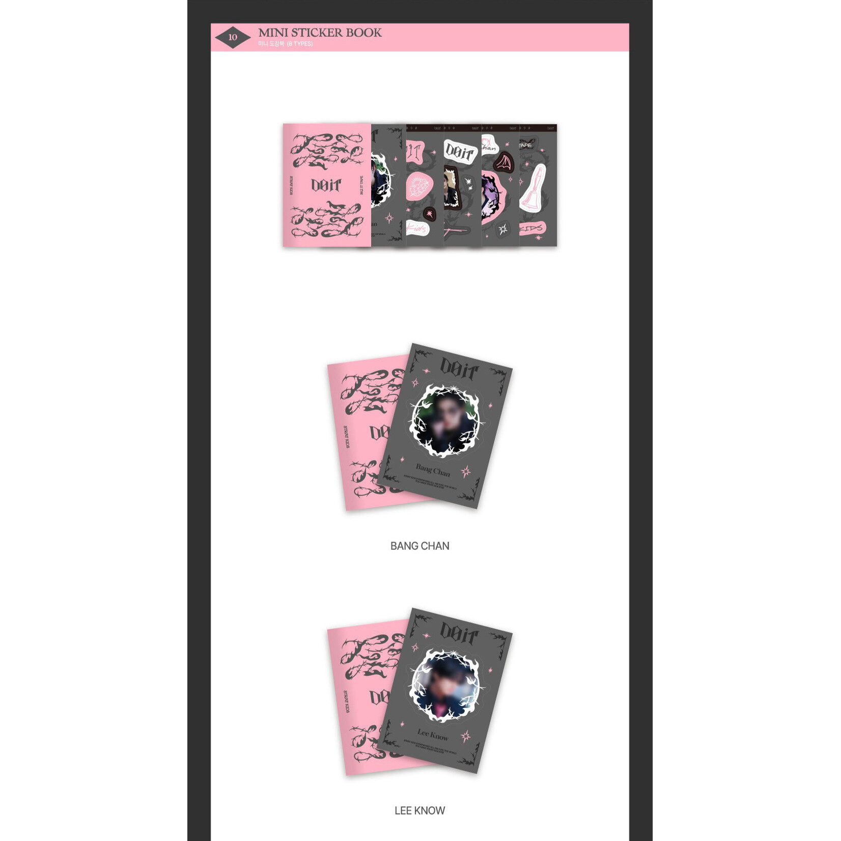 Stray Kids Stray Kids - [DO IT] POP-UP STORE MINI STICKER BOOK