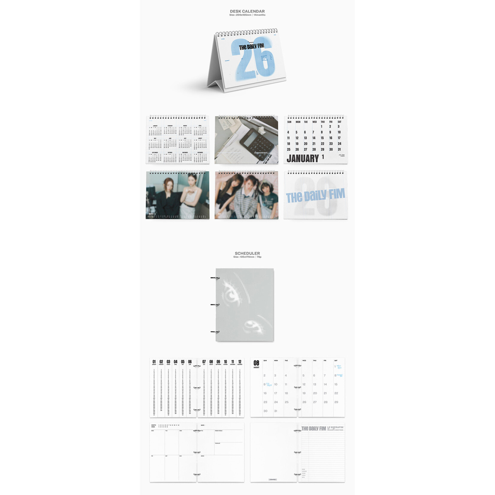 Le Sserafim LE SSERAFIM - 2026 SEASON’S GREETINGS