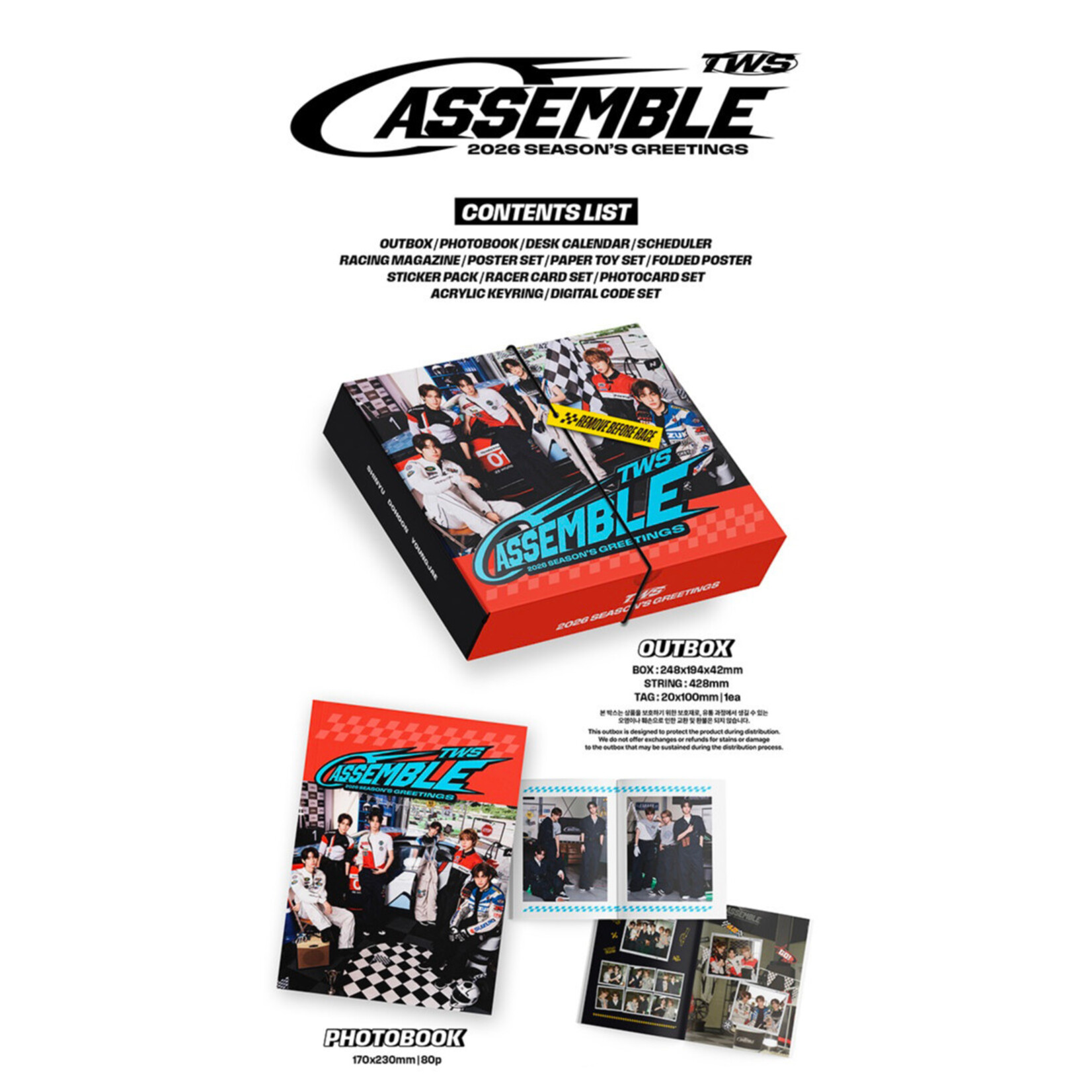 TWS TWS - 2026 SEASON'S GREETINGS + Weverse Gift (WS)