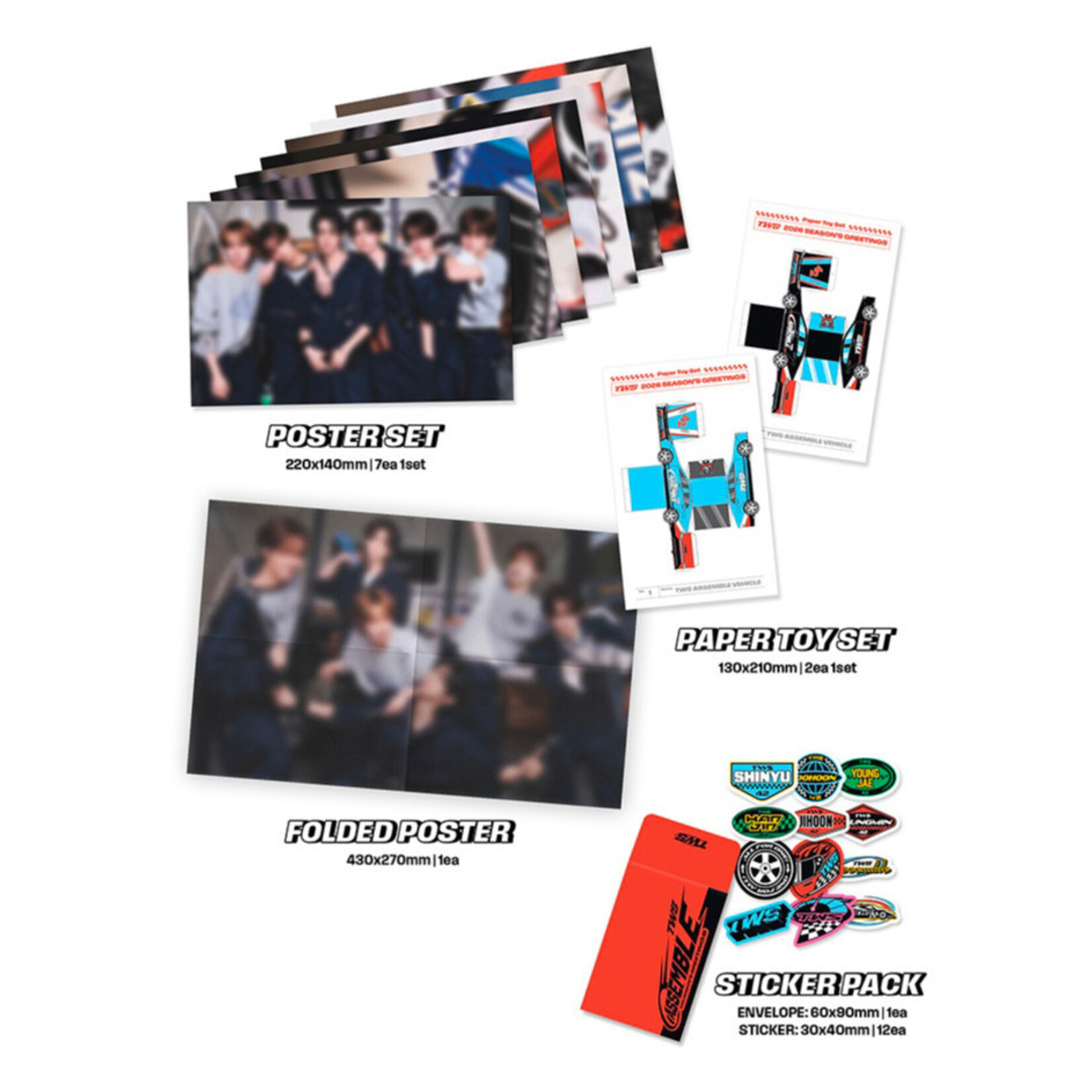 TWS TWS - 2026 SEASON'S GREETINGS + Weverse Gift (WS)