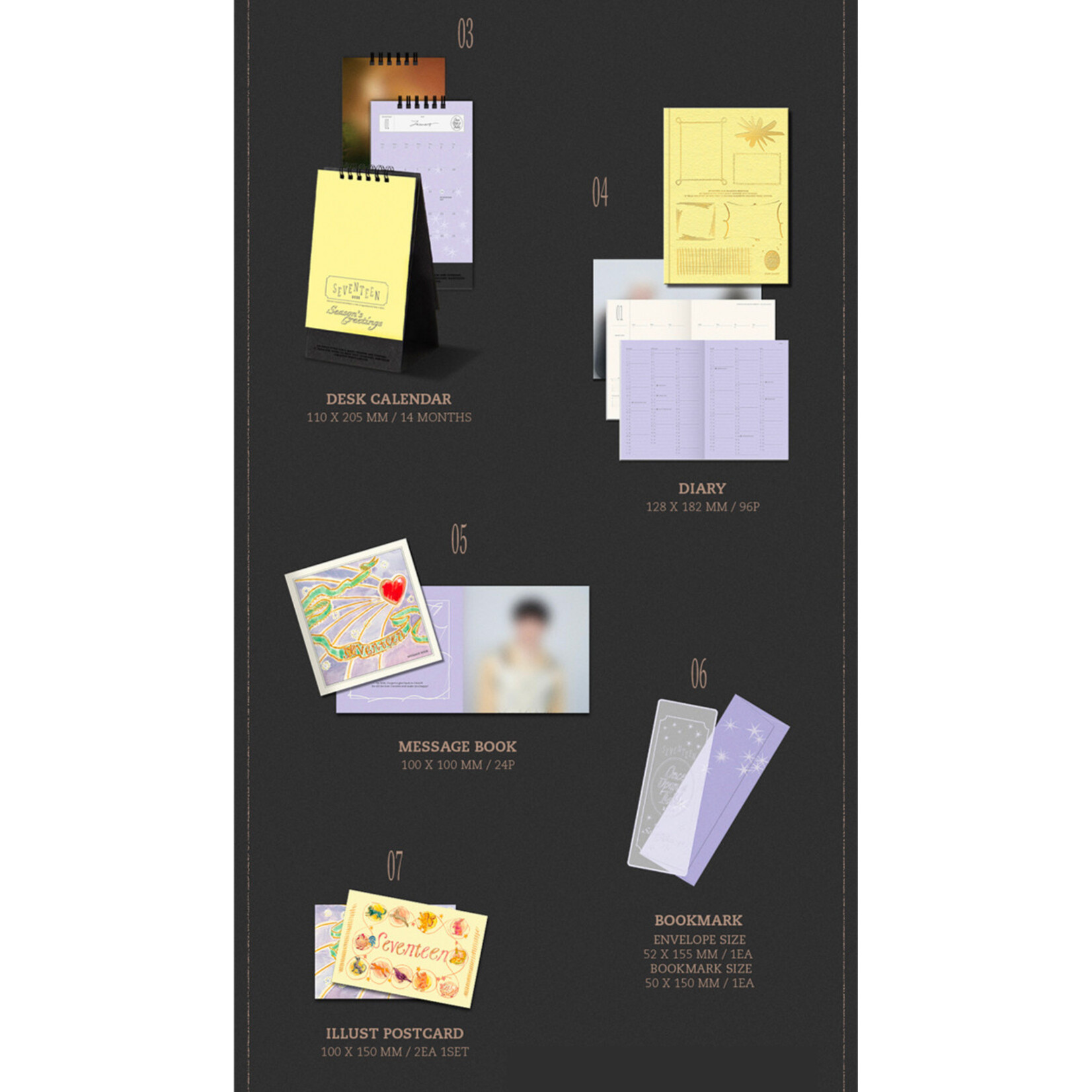 Seventeen SEVENTEEN - 2026 SEASON'S GREETINGS + Weverse Gift (WS)
