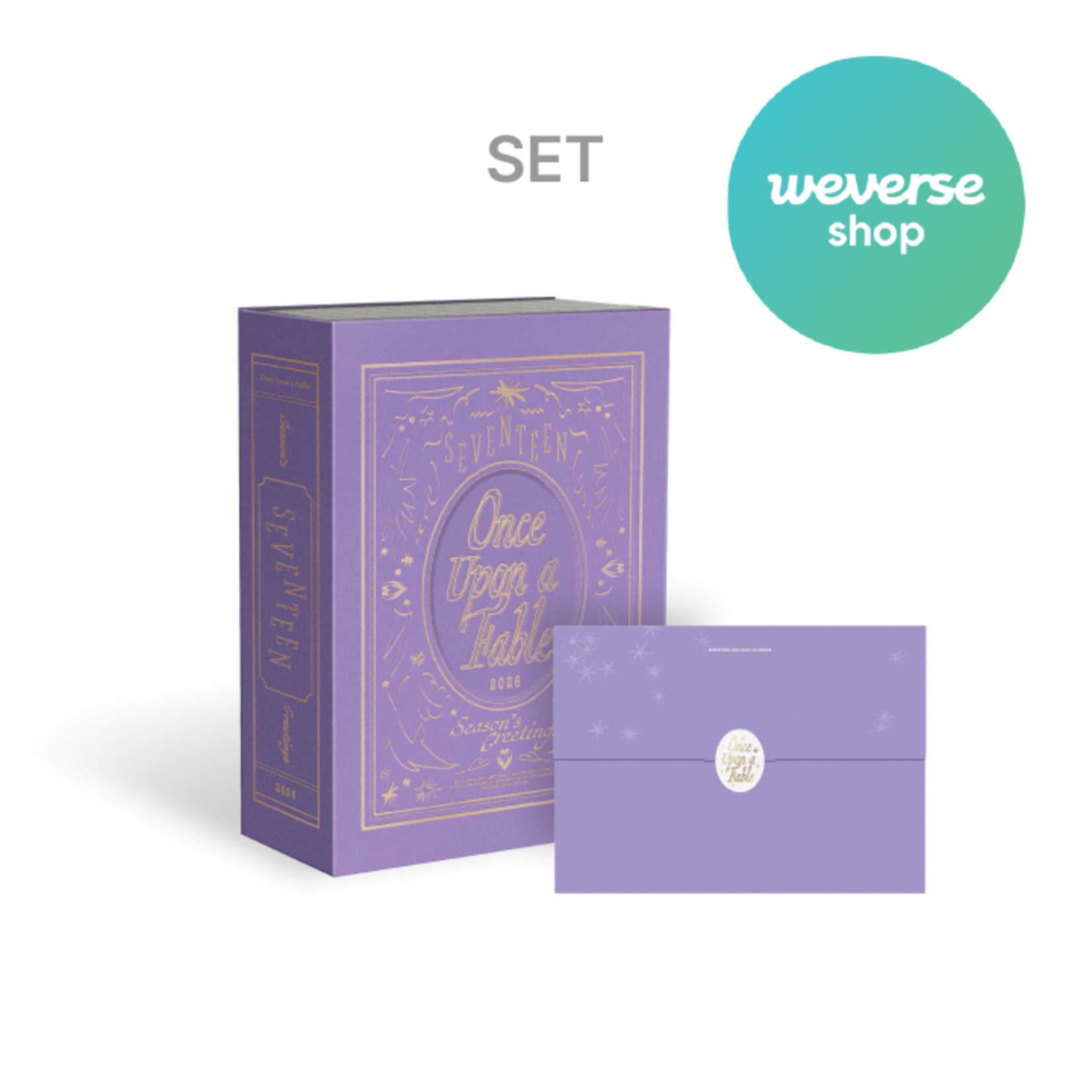 Seventeen SEVENTEEN - 2026 SEASON'S GREETINGS + WALL CALENDAR SET + Weverse Gift (WS)