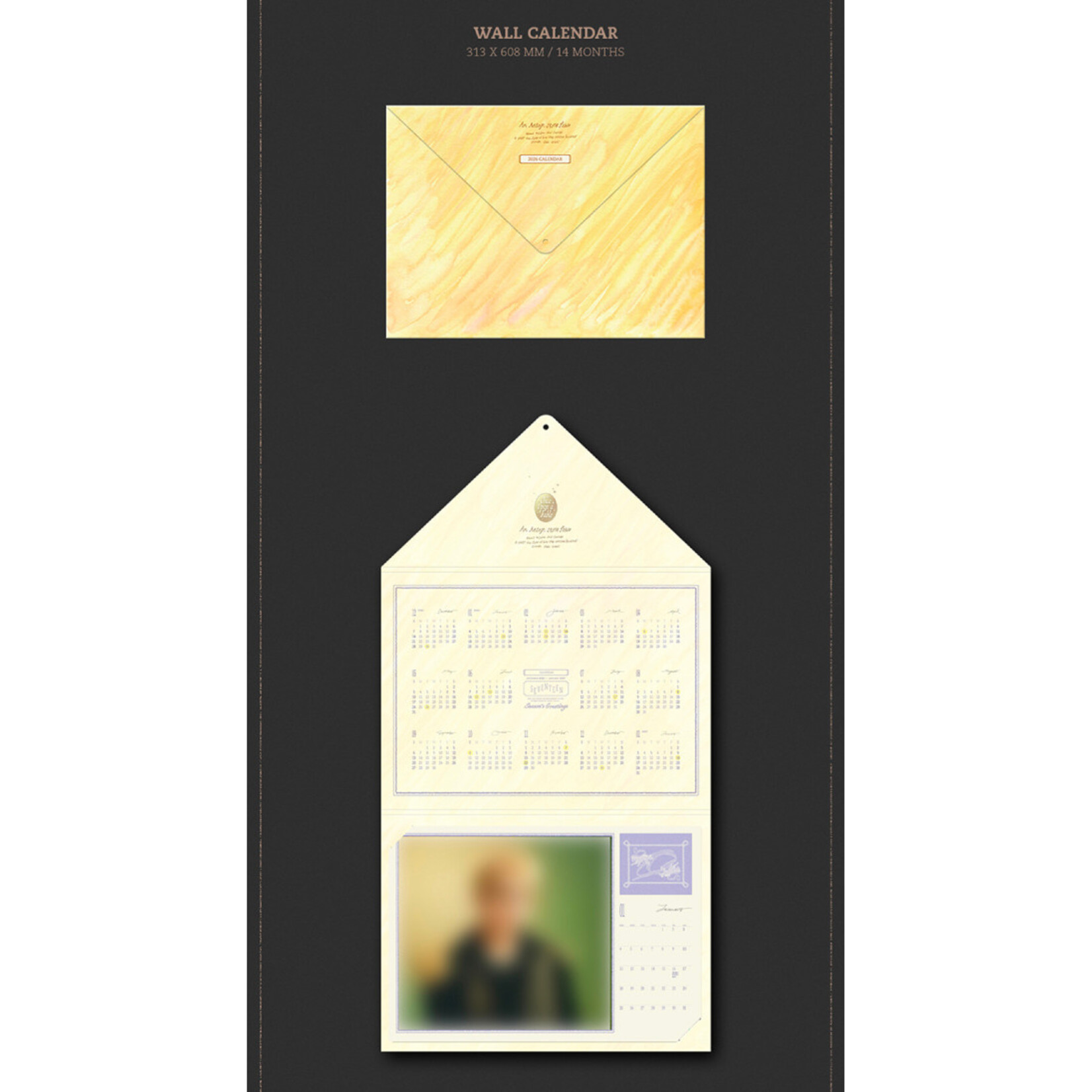 Seventeen SEVENTEEN - 2026 SEASON'S GREETINGS + WALL CALENDAR SET + Weverse Gift (WS)