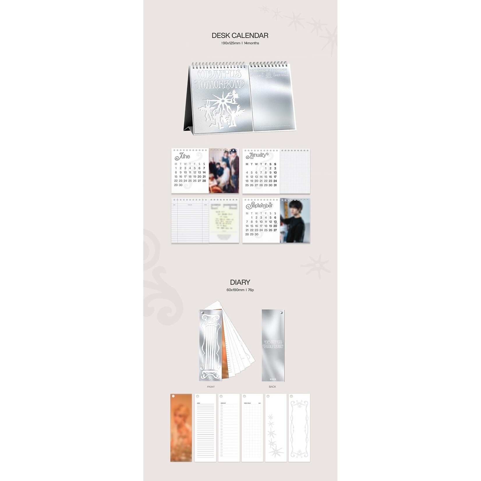 TXT TOMORROW X TOGETHER - 2026 SEASON'S GREETINGS + PPULBATU 2026 CALENDAR SET + Weverse Gift (WS)