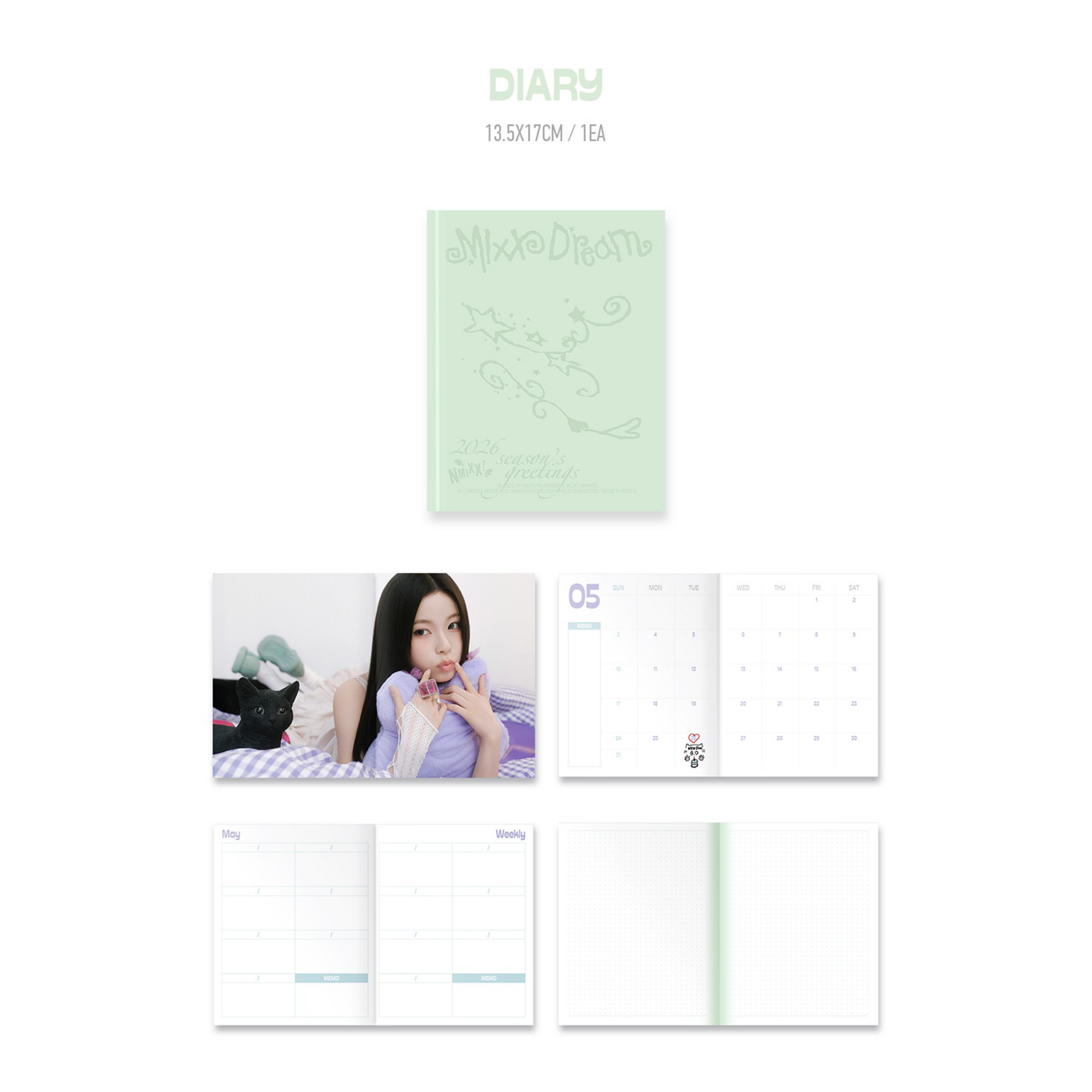 NMIXX NMIXX - 2026 SEASON'S GREETINGS [MIXX DREAM] + Photocard SET (FANS SHOP)