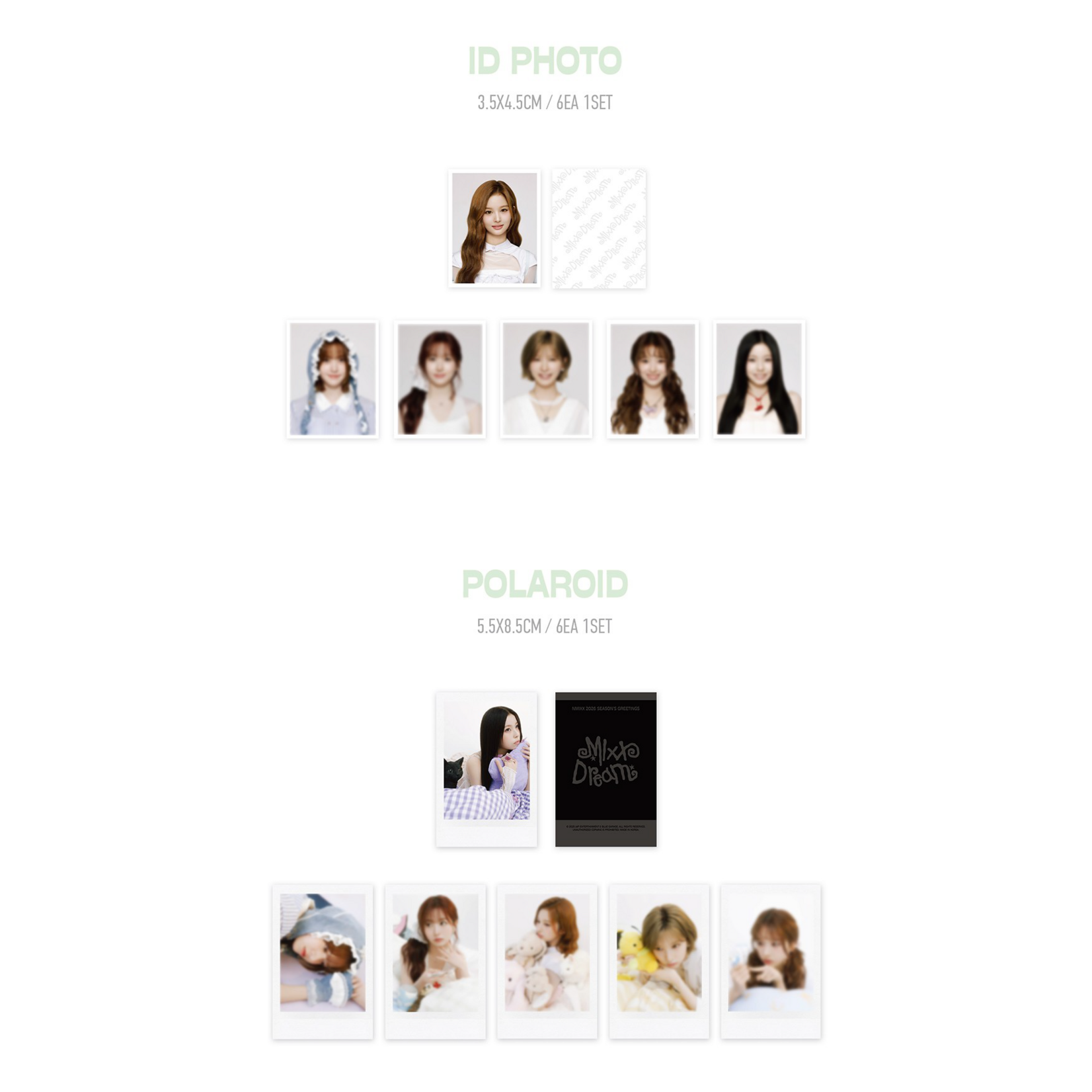 NMIXX NMIXX - 2026 SEASON'S GREETINGS [MIXX DREAM] + Photocard SET (FANS SHOP)