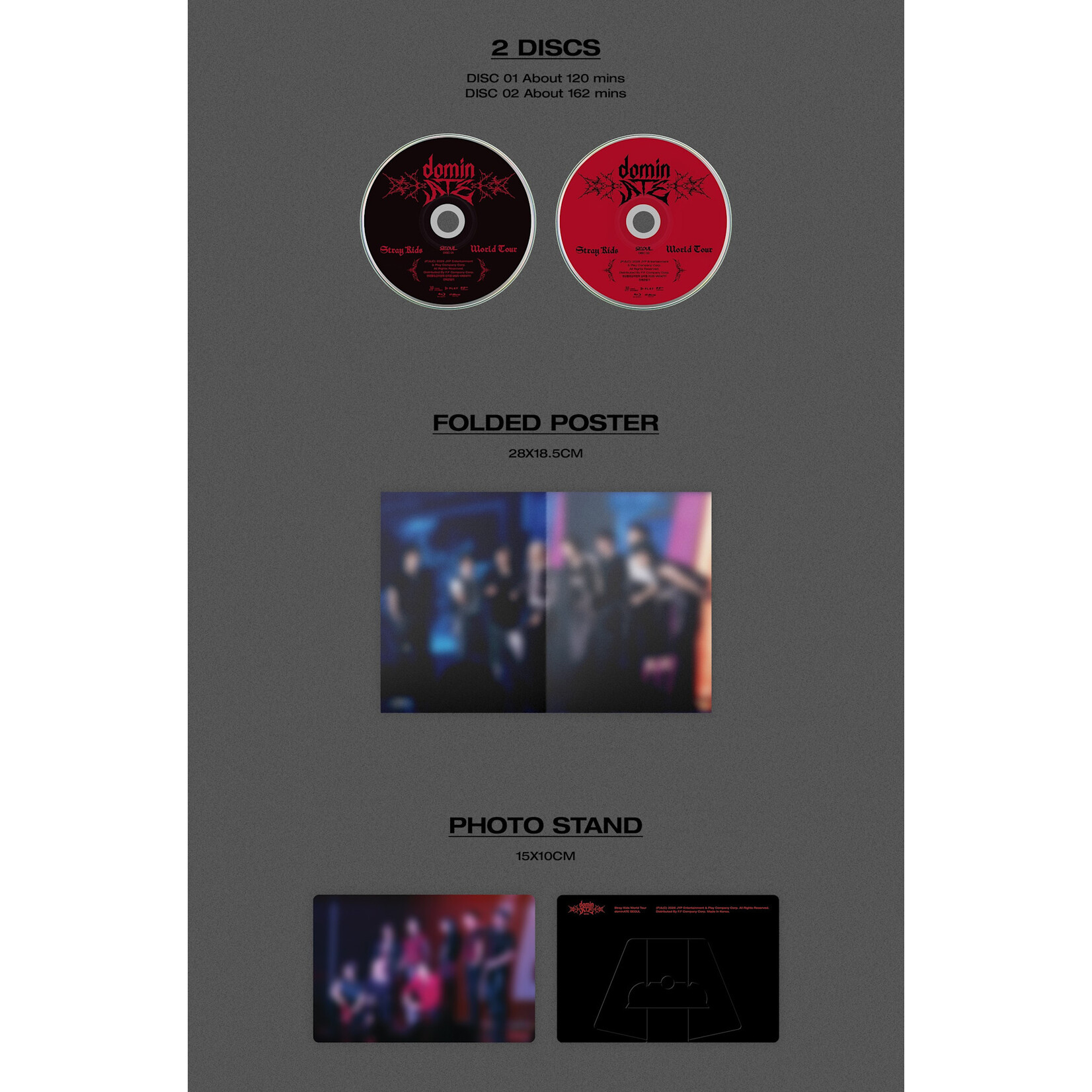 Stray Kids Stray Kids - Stray Kids World Tour  Blu-ray + Photocard SET