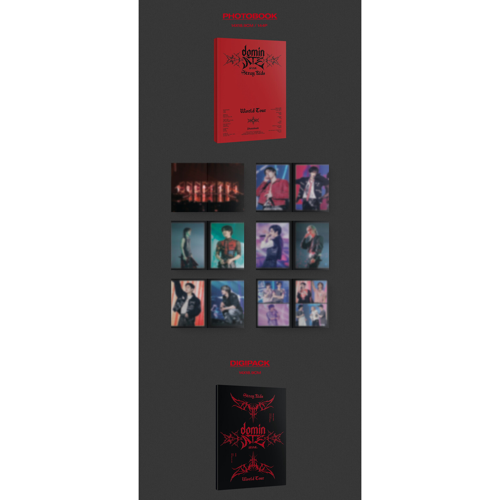 Stray Kids Stray Kids - Stray Kids World Tour  DVD + Photocard SET