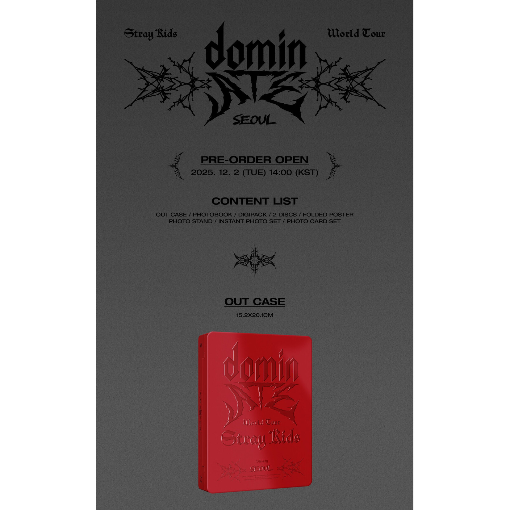 Stray Kids Stray Kids - Stray Kids World Tour  Blu-ray + Postcard SET (FANS SHOP)