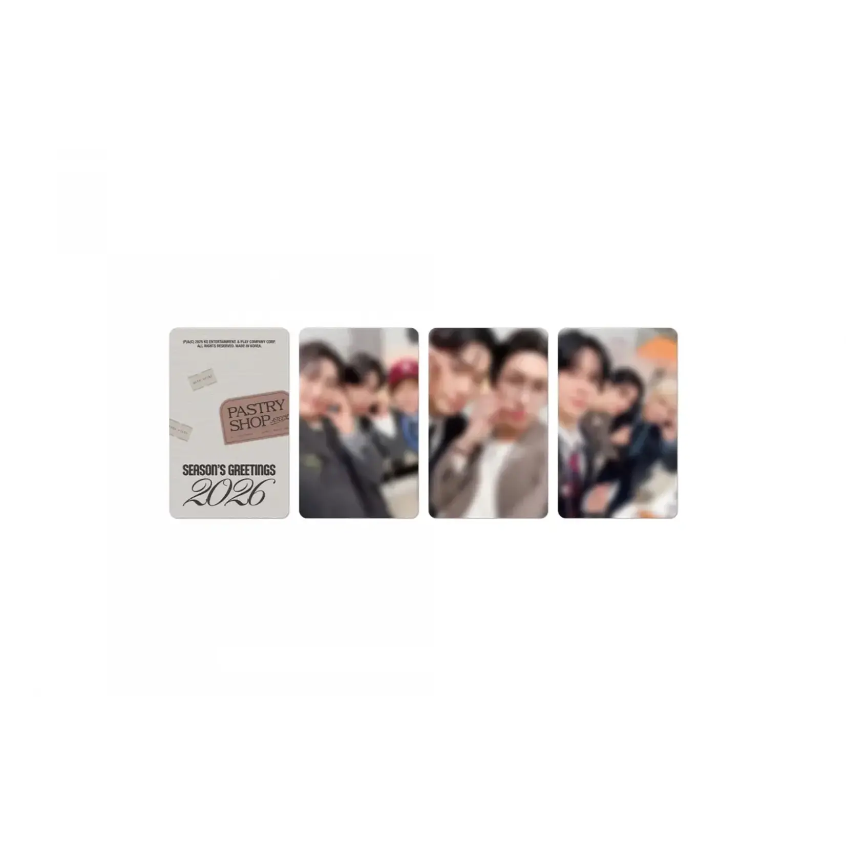 ATEEZ ATEEZ - 2026 SEASON'S GREETINGS + 1 Random Photocard