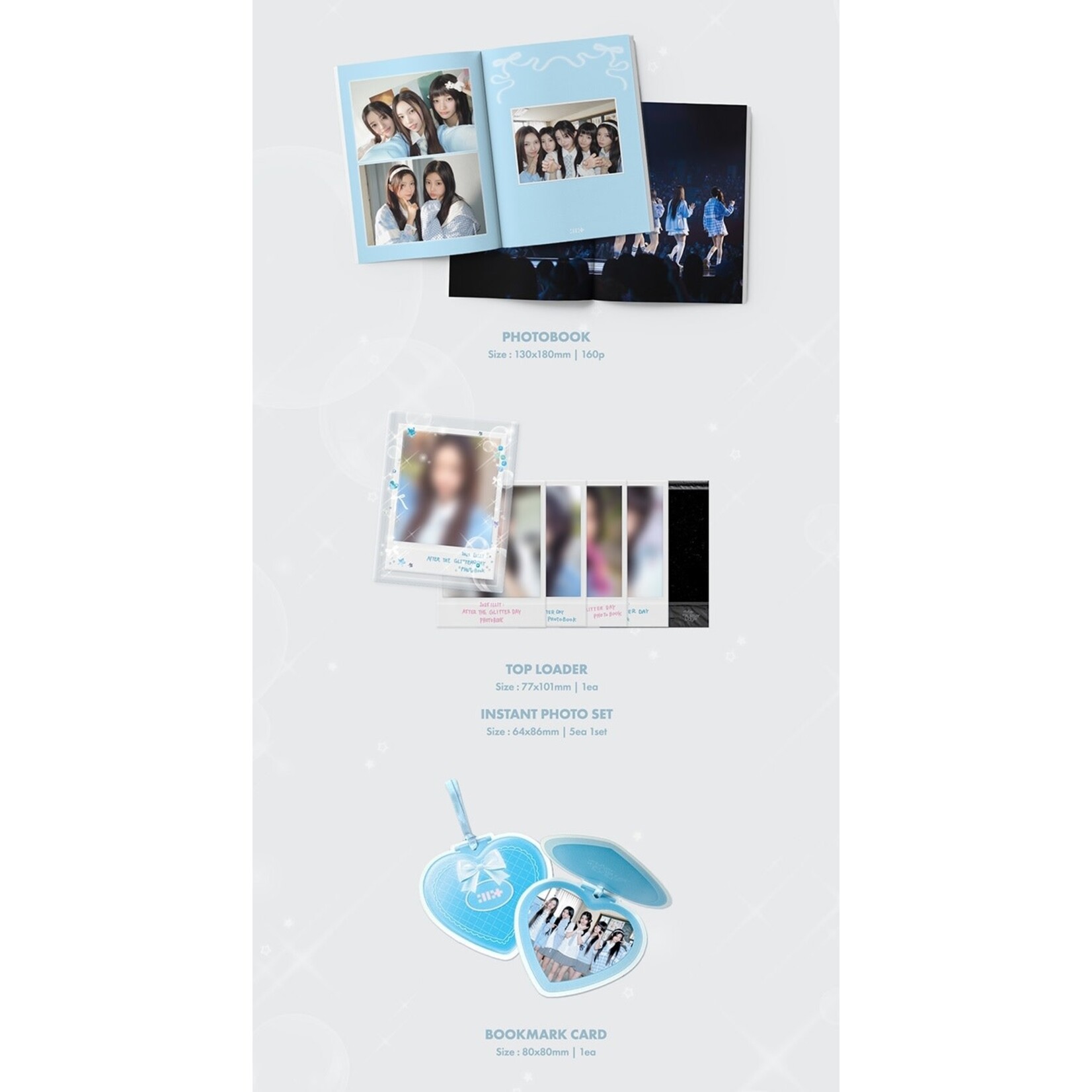 ILLIT ILLIT - 2025 ILLIT : AFTER THE GLITTER DAY PHOTOBOOK + Photocard SET (APPLE MUSIC)
