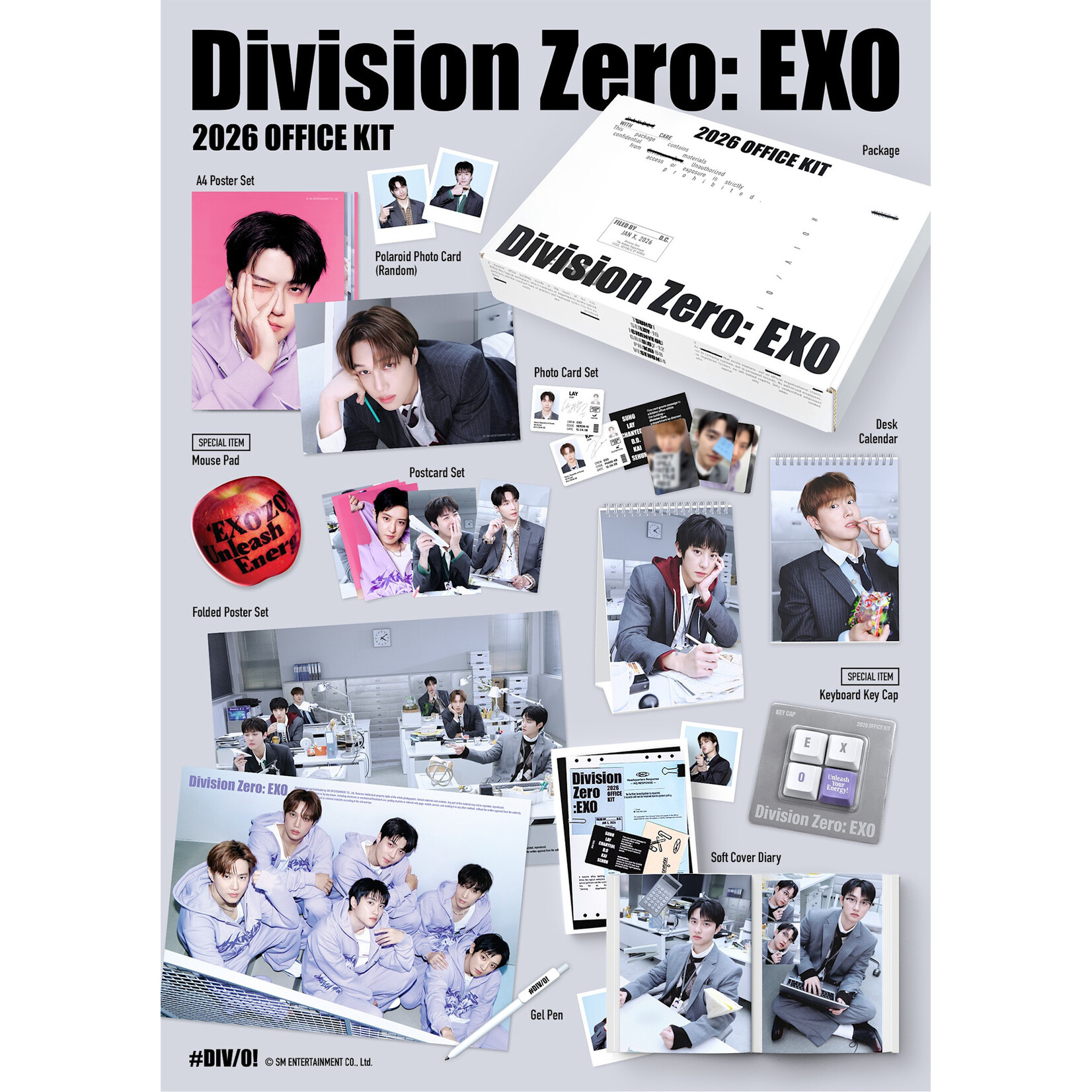 EXO EXO - 2026 SEASON'S GREETINGS + Photocard SET (KTOWN4U)