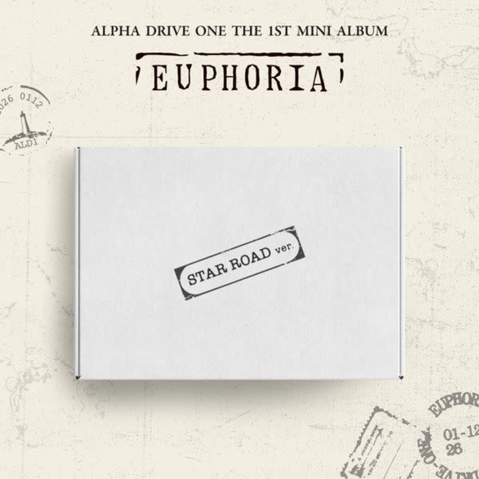 ALPHA DRIVE ONE ALPHA DRIVE ONE - THE 1ST MINI ALBUM [EUPHORIA] STAR ROAD ver.