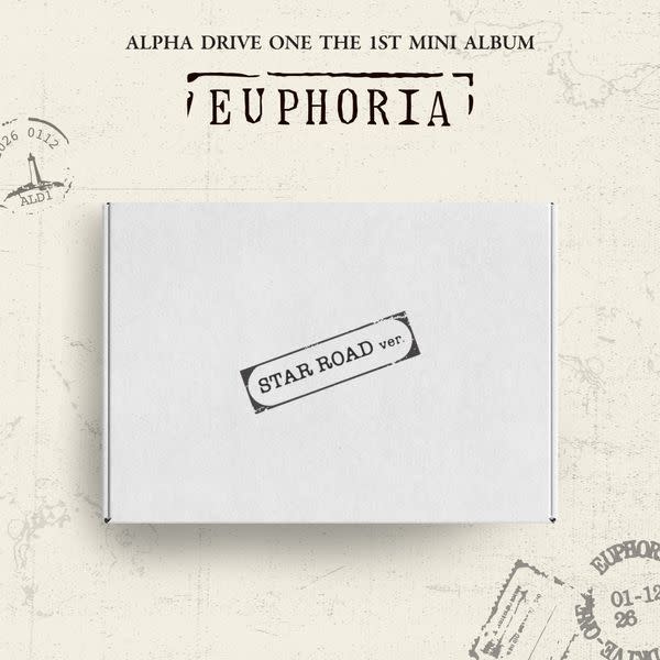 ALPHA DRIVE ONE - THE 1ST MINI ALBUM [EUPHORIA] STAR ROAD ver. - K