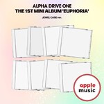ALPHA DRIVE ONE ALPHA DRIVE ONE - THE 1ST MINI ALBUM [EUPHORIA] JEWEL CASE ver. + Random Photocard (APPLE MUSIC)