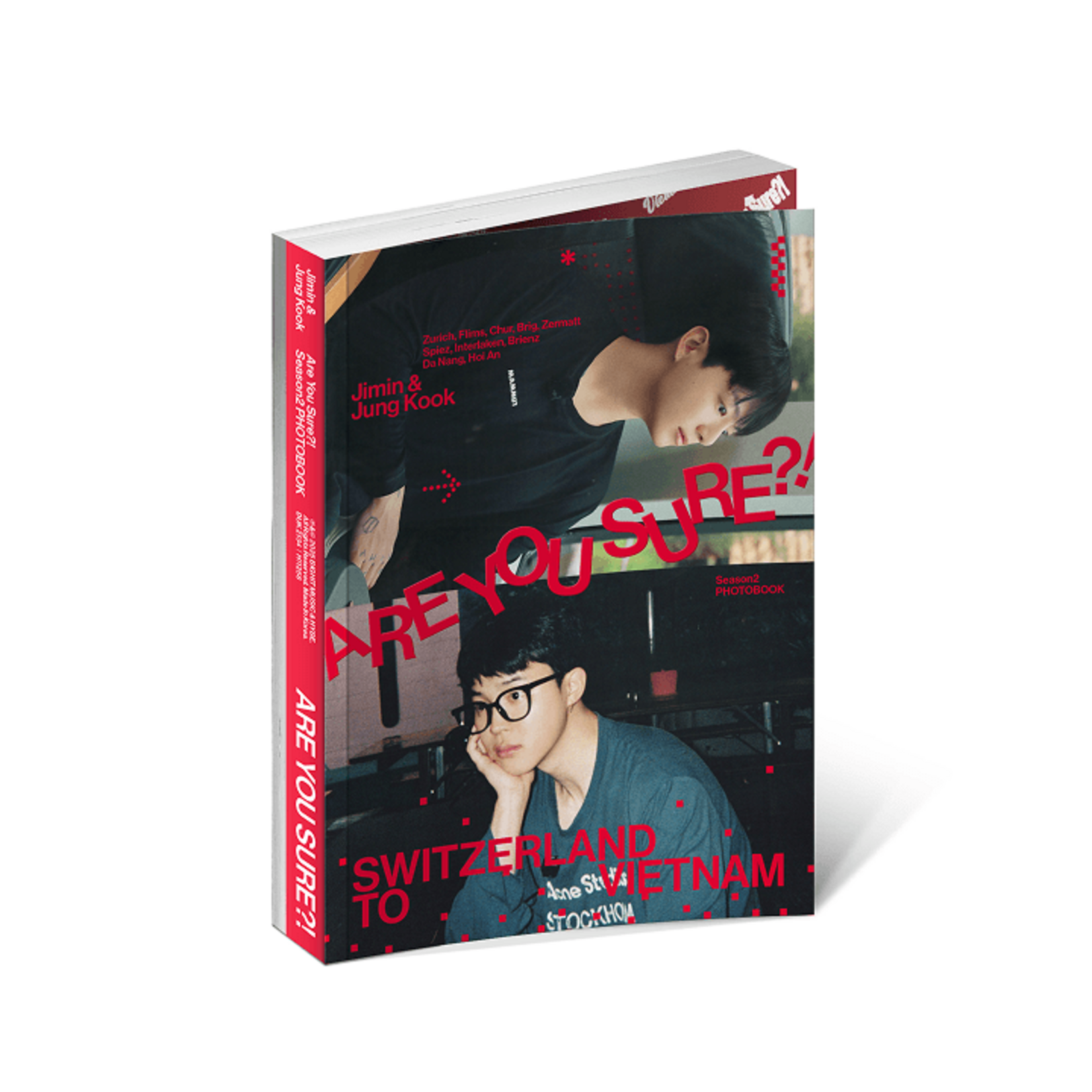 BTS Jimin x Jung Kook - [ARE YOU SURE?! Season2] PHOTOBOOK