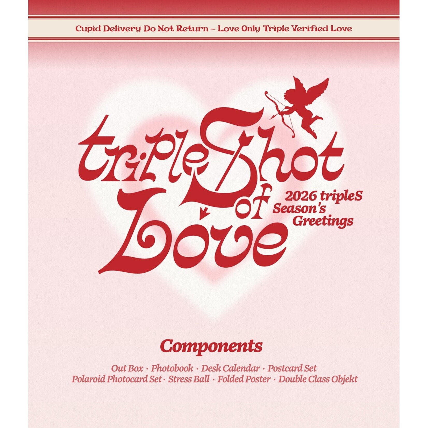 tripleS tripleS - 2026 Season’s Greetings [tripleShot of Love] + 2 Random Photocards (EVERLINE)