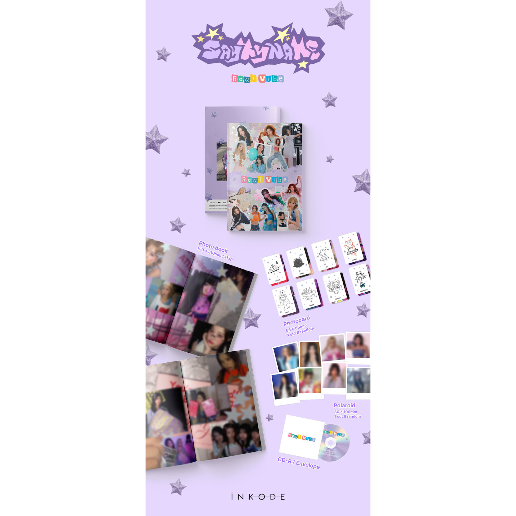 Say My Name SAY MY NAME - 3RD EP ALBUM [&OUR VIBE] (REAL VIBE VER.)