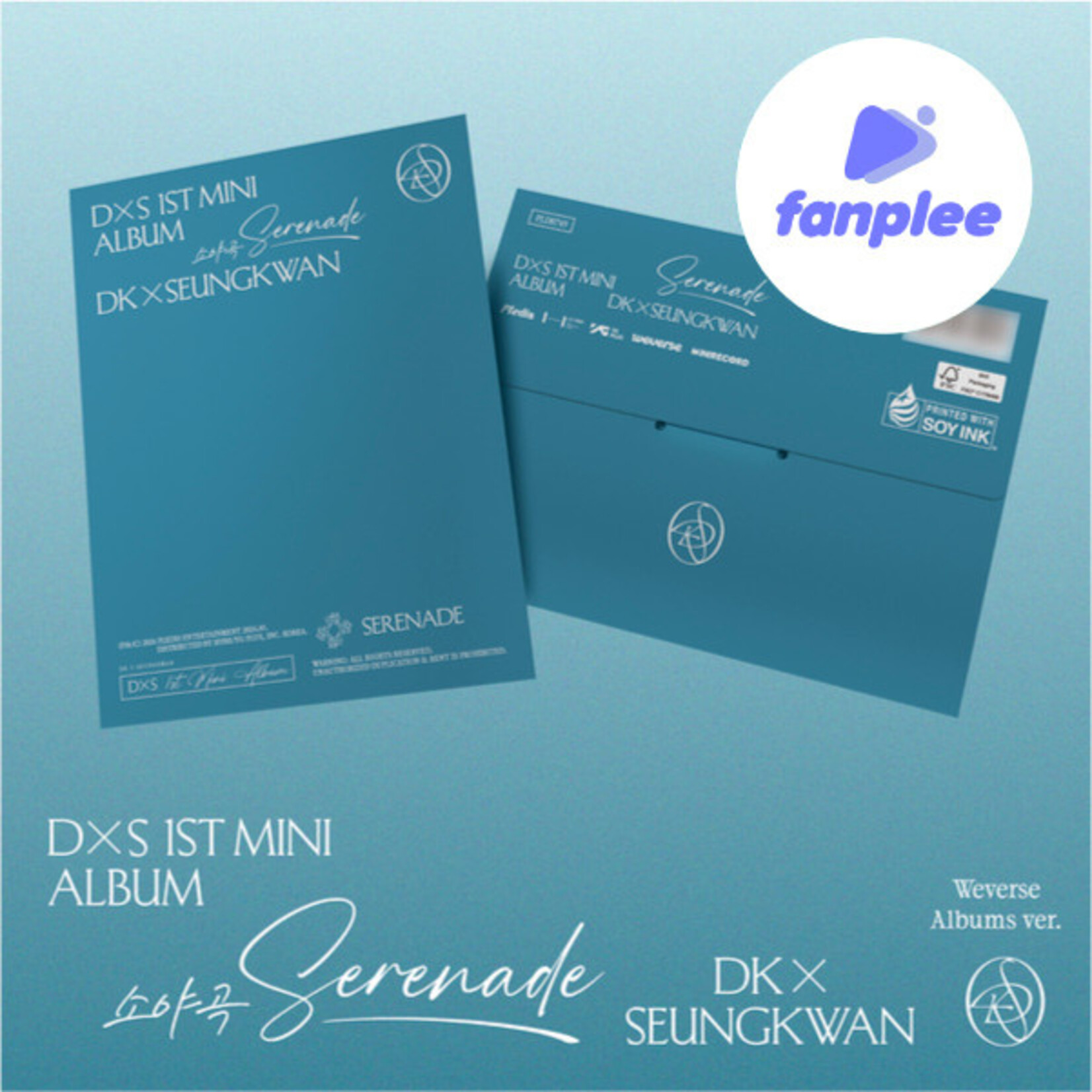 Seventeen DXS (SEVENTEEN) - 1ST MINI ALBUM [SERENADE] (Weverse Albums Ver.) + Random Photocard (FANPLEE)
