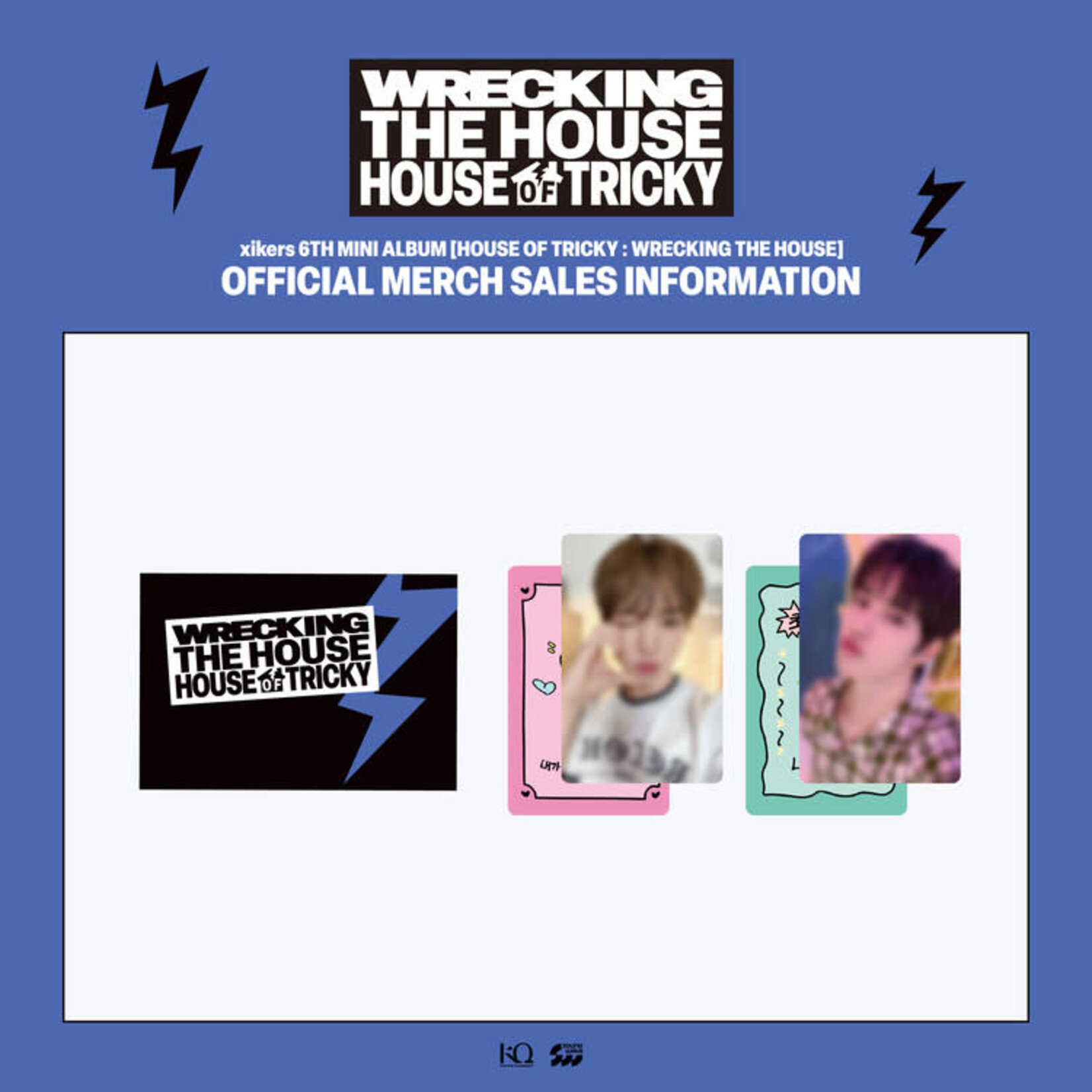 Xikers xikers - [HOUSE OF TRICKY : WRECKING THE HOUSE] POP-UP MD LUCKY CHARM TRADING CARD
