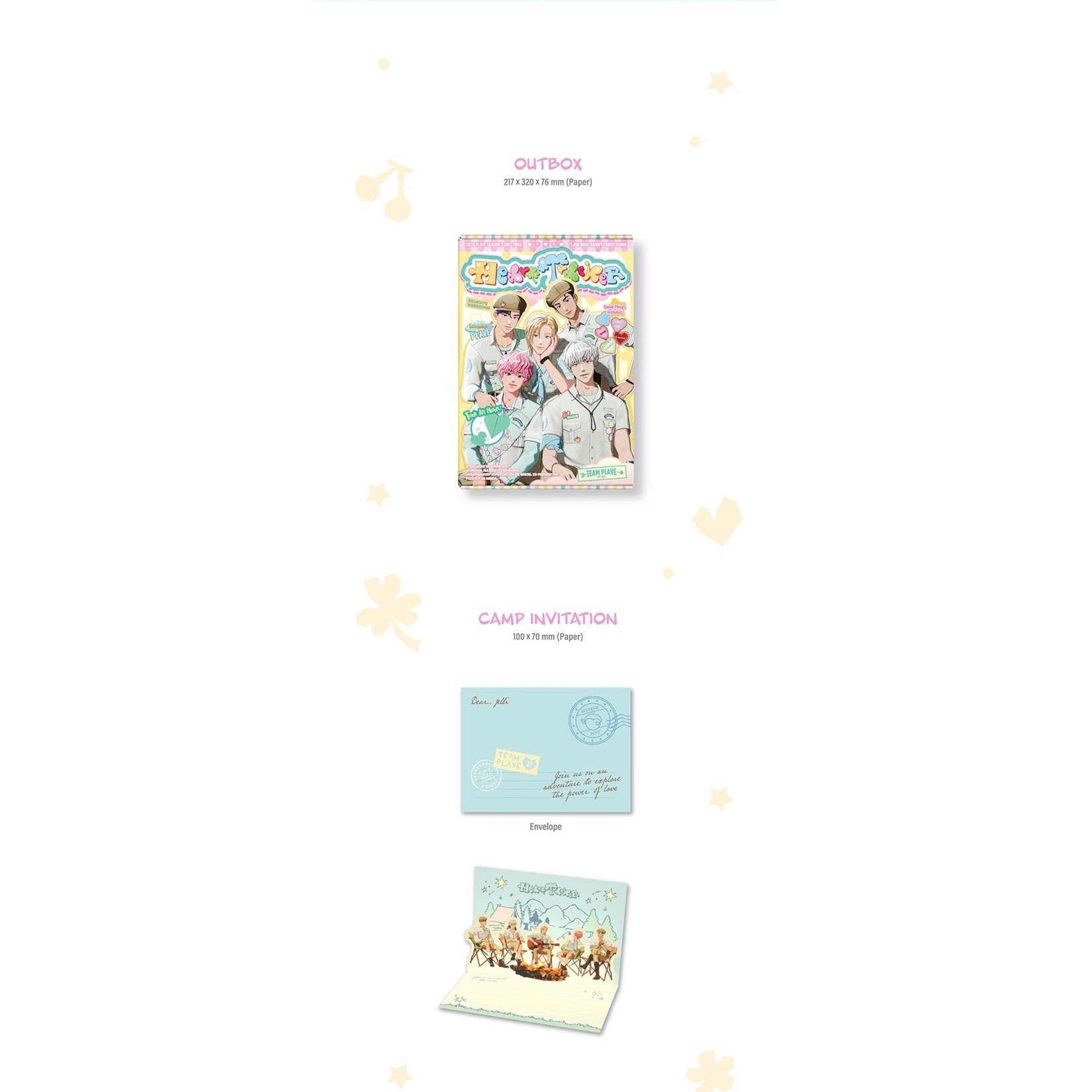 PLAVE PLAVE - 2026 Seasons Greeting [Heart Tracker]  + KTOWN4U PoB SET