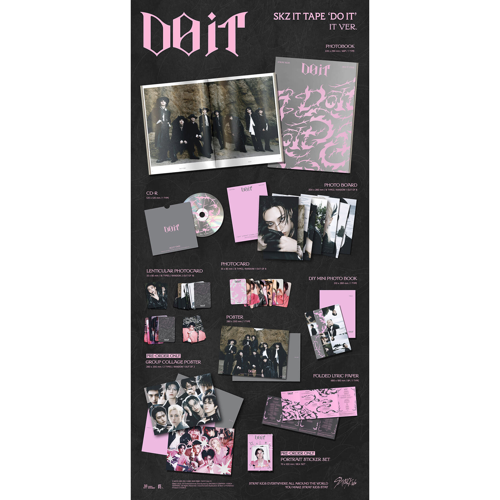 Stray Kids Stray Kids - [DO IT] POP-UP STORE LUCKY DRAW EVENT (2nd Week)