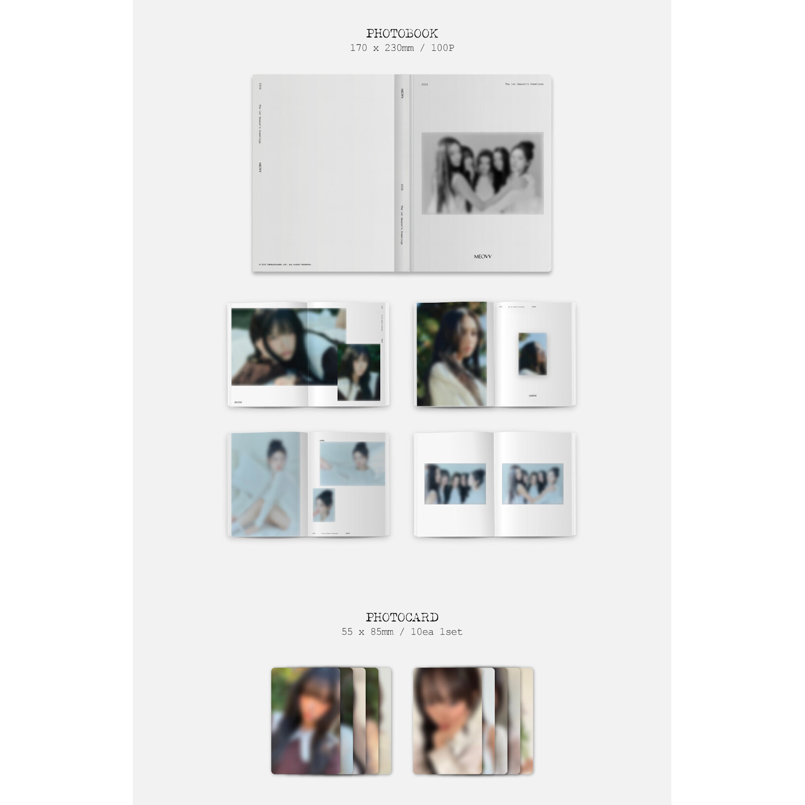 MEOVV MEOVV The 1st Season's Greetings "MEOVV"