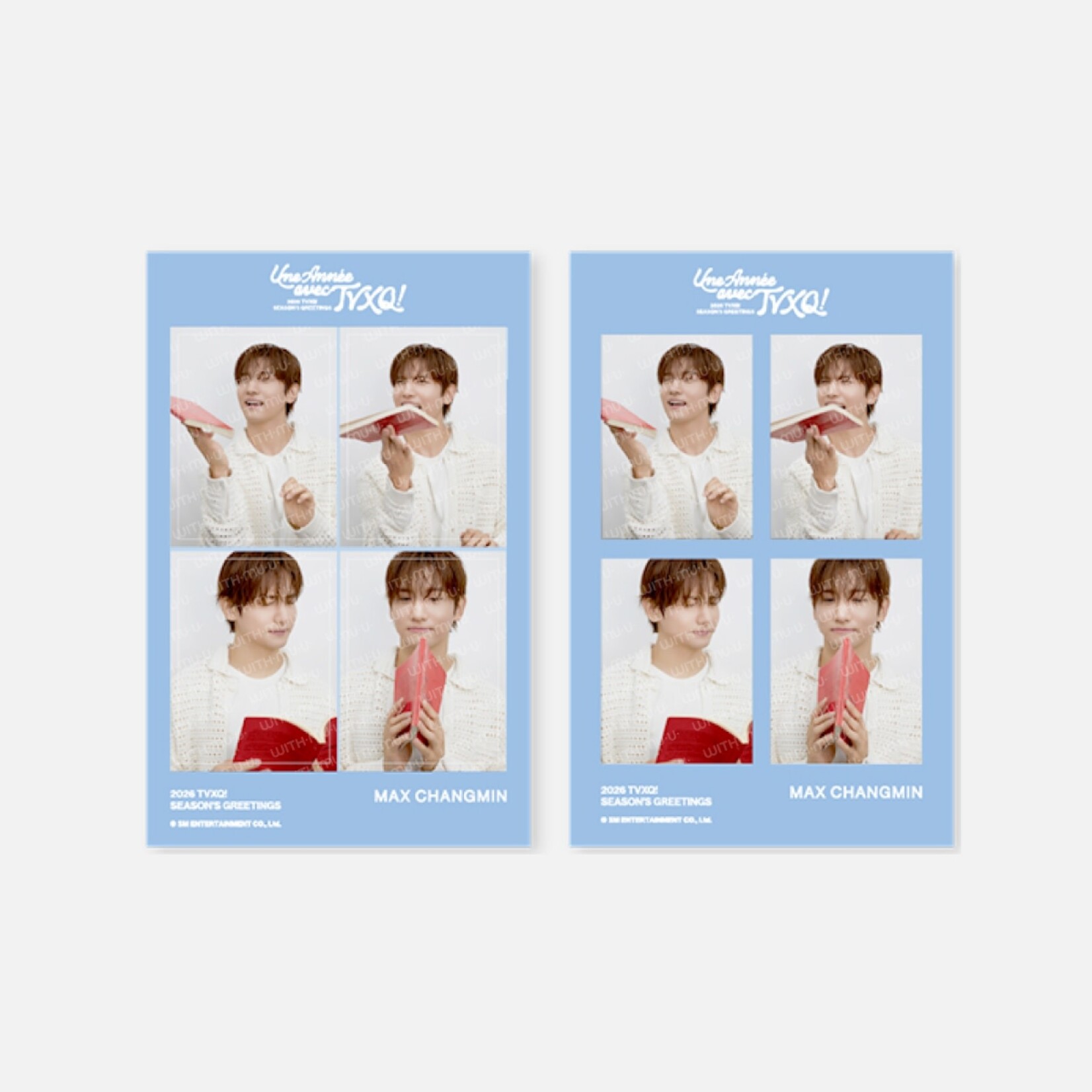 TVXQ TVXQ! - 2026 SM ARTIST SEASON'S GREETINGS OFFICIAL MD : 4CUT PHOTO SET