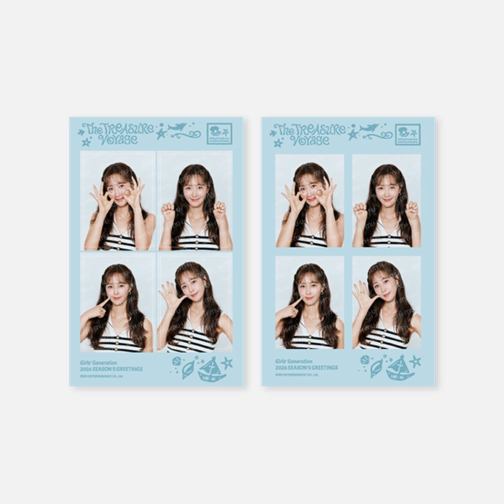 Girl's Generation GIRLS' GENERATION - 2026 SM ARTIST SEASON'S GREETINGS OFFICIAL MD : 4CUT PHOTO SET