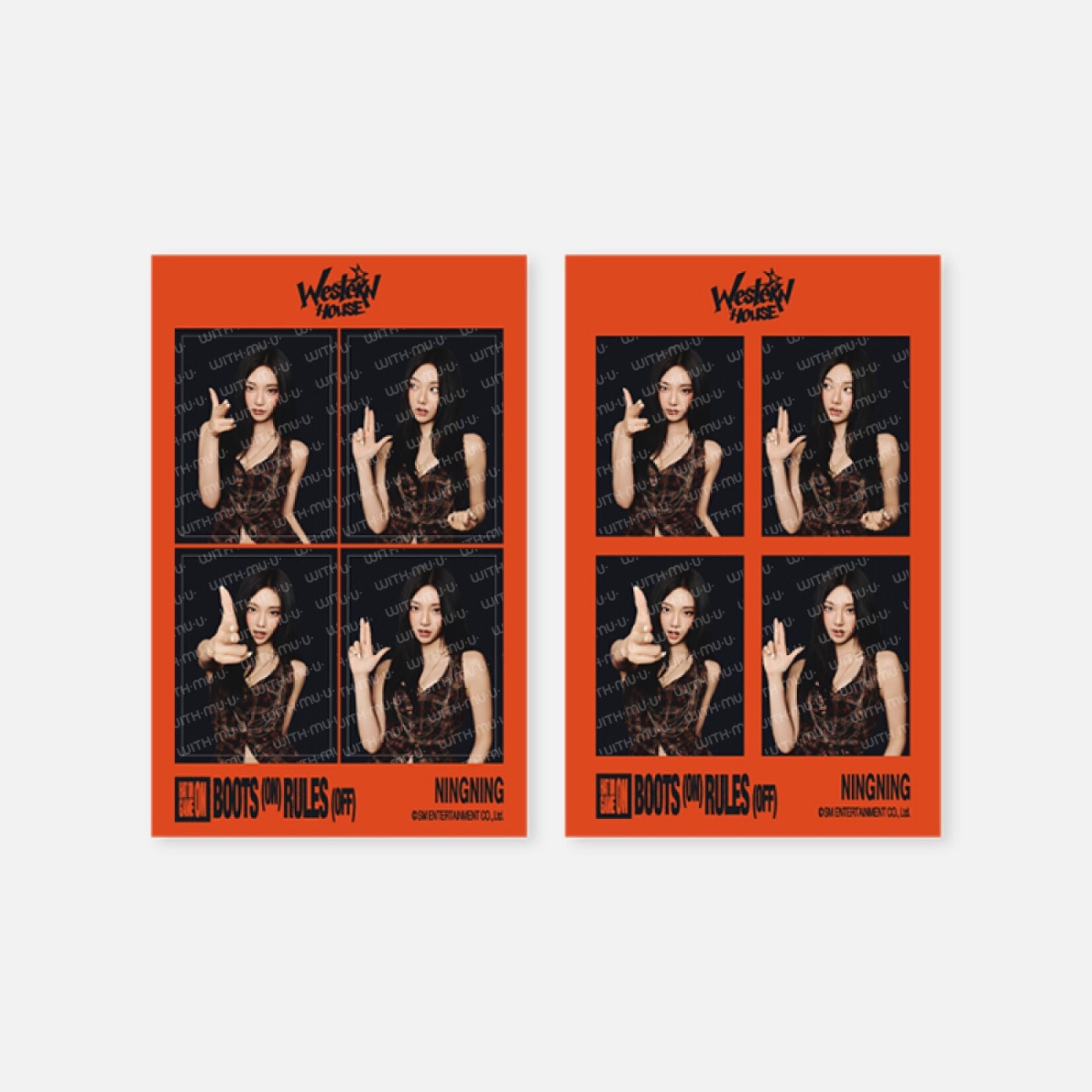 Aespa aespa - 2026 SM ARTIST SEASON'S GREETINGS OFFICIAL MD : 4CUT PHOTO SET