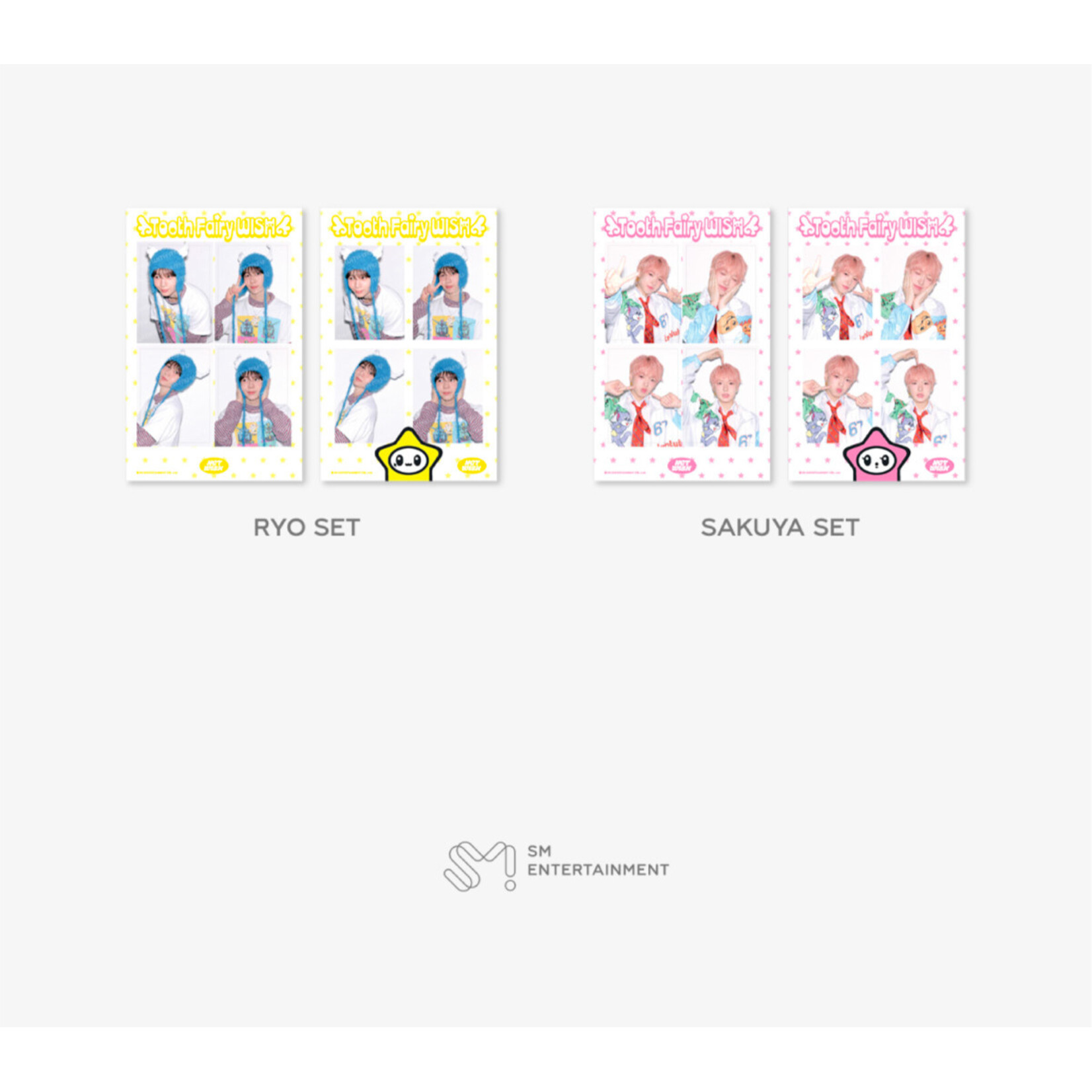 NCT NCT WISH - 2026 SM ARTIST SEASON'S GREETINGS OFFICIAL MD : 4CUT PHOTO SET