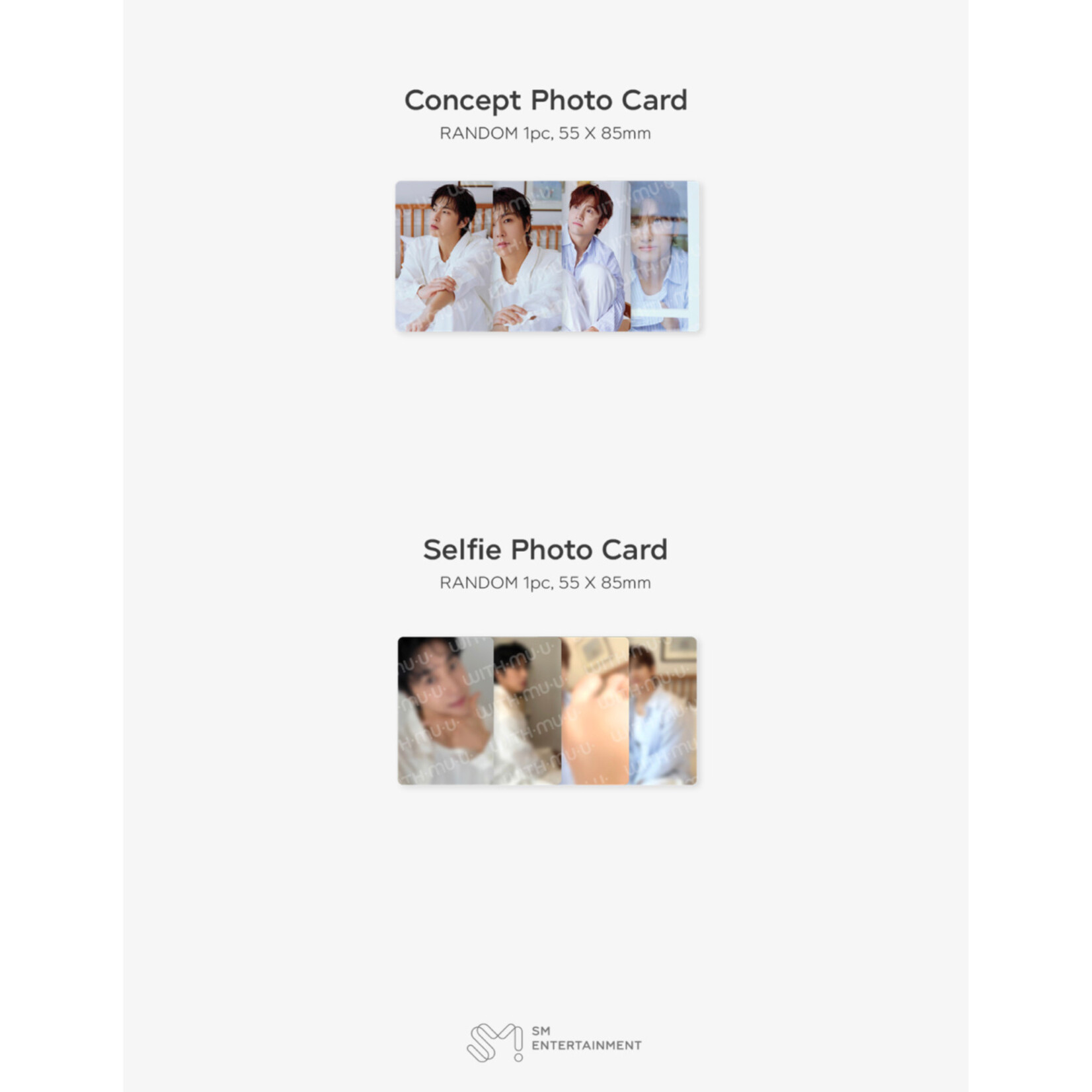 TVXQ TVXQ! - 2026 SM ARTIST SEASON’S GREETINGS OFFICIAL MD : RANDOM TRADING CARD SET