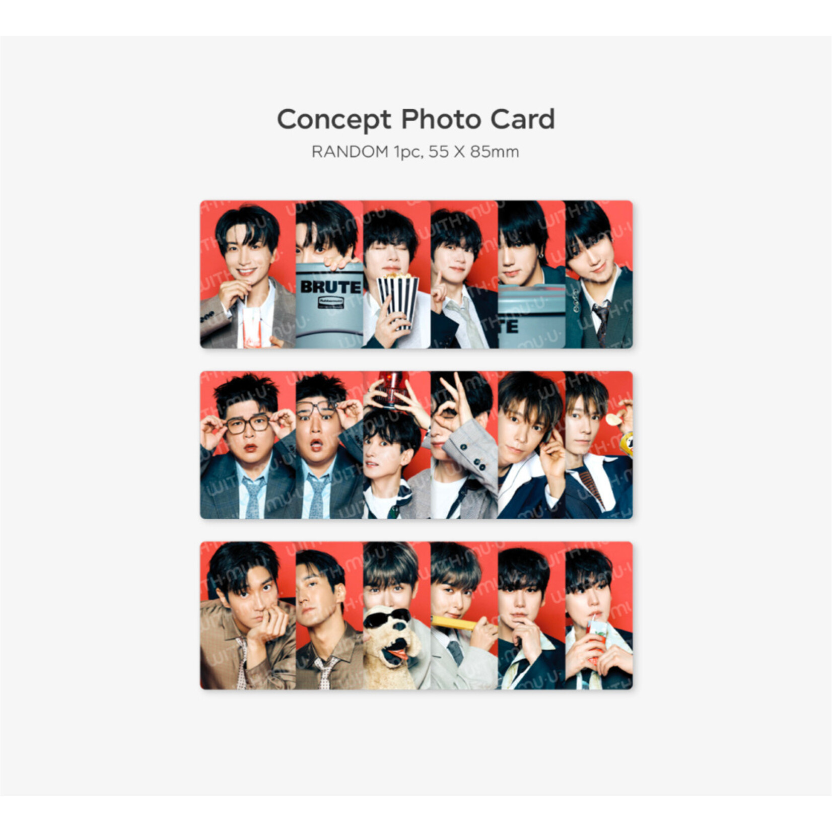 SUPER JUNIOR SUPER JUNIOR - 2026 SM ARTIST SEASON’S GREETINGS OFFICIAL MD : RANDOM TRADING CARD SET